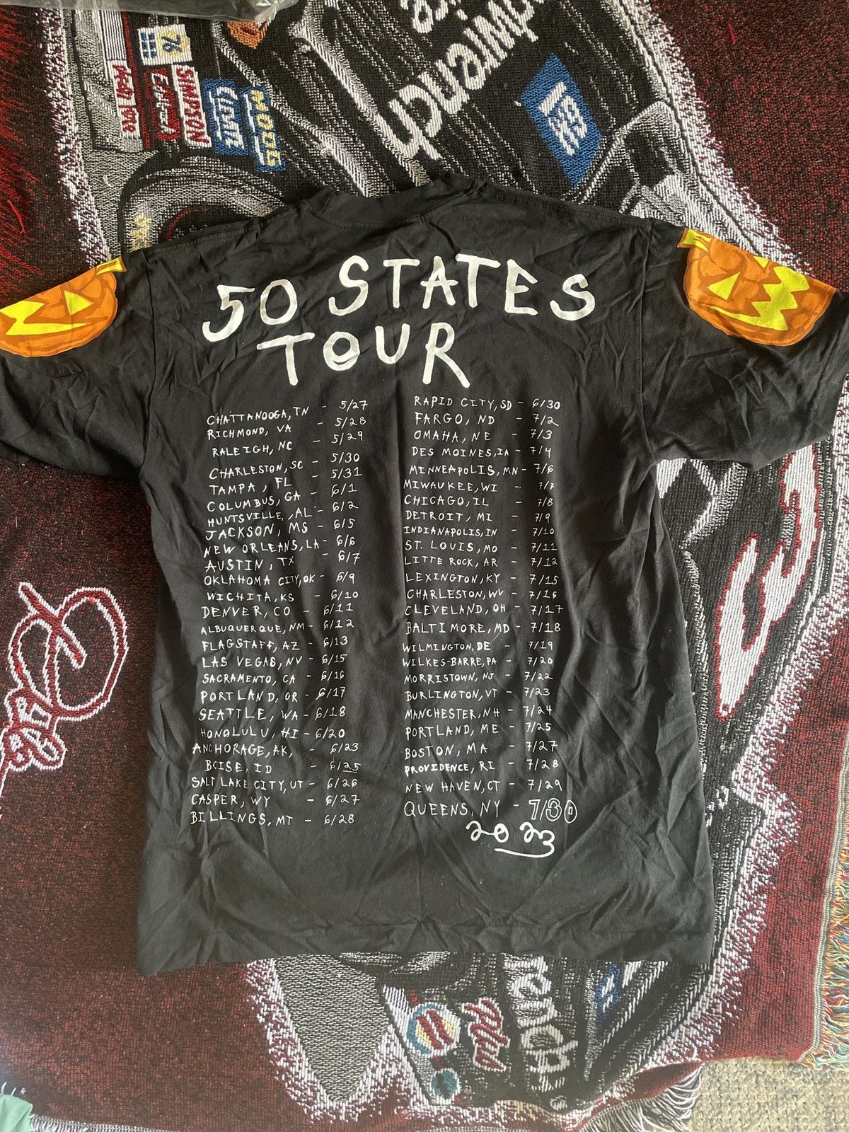 Asspizza 50 states tour shirt Size US M / EU 48-50 / 2 - 2 Thumbnail