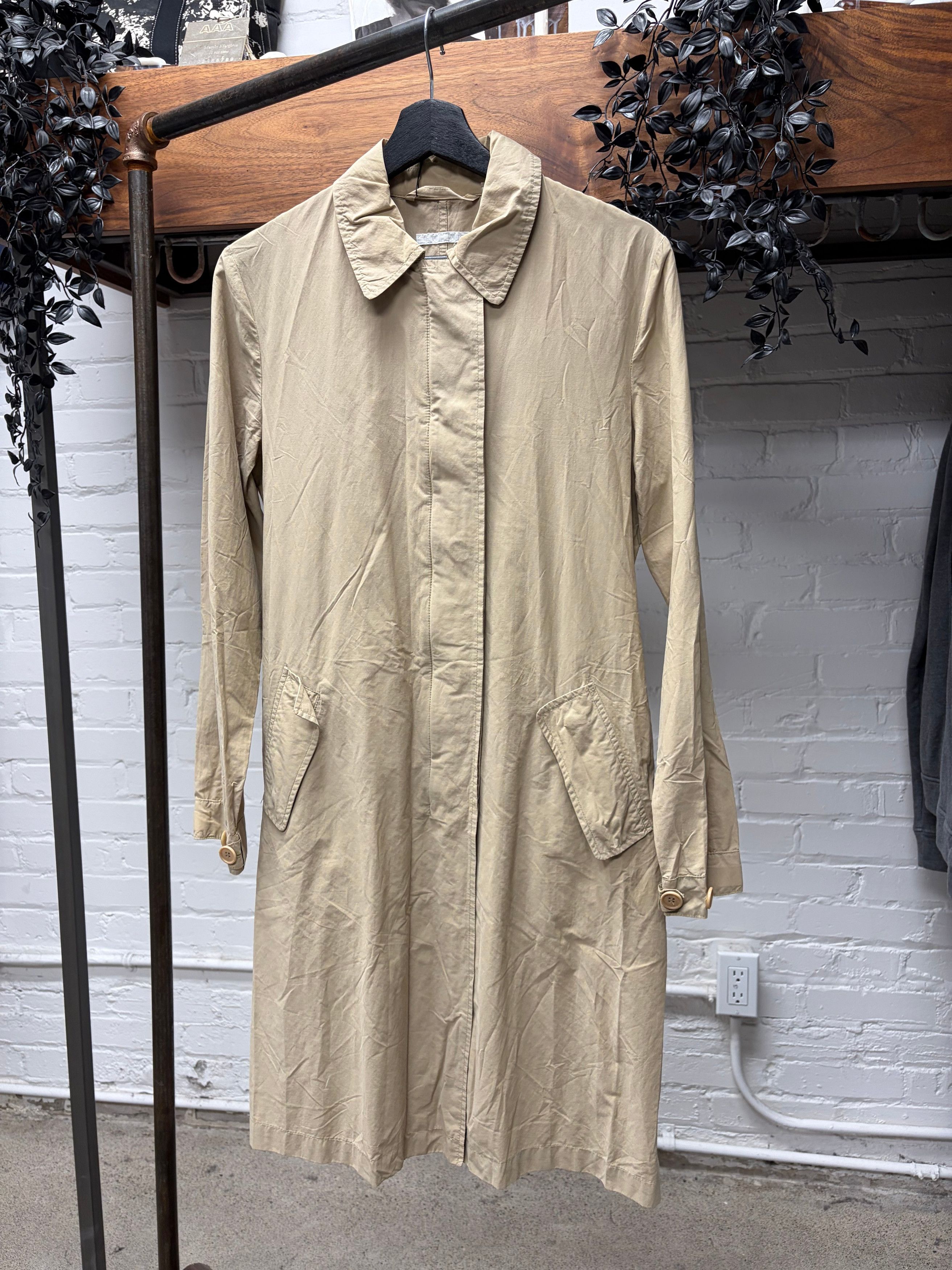Helmut Lang 2000s Helmut Lang Backpack Bondage Strap Long Coat Size US S / EU 44-46 / 1 - 1 Thumbnail