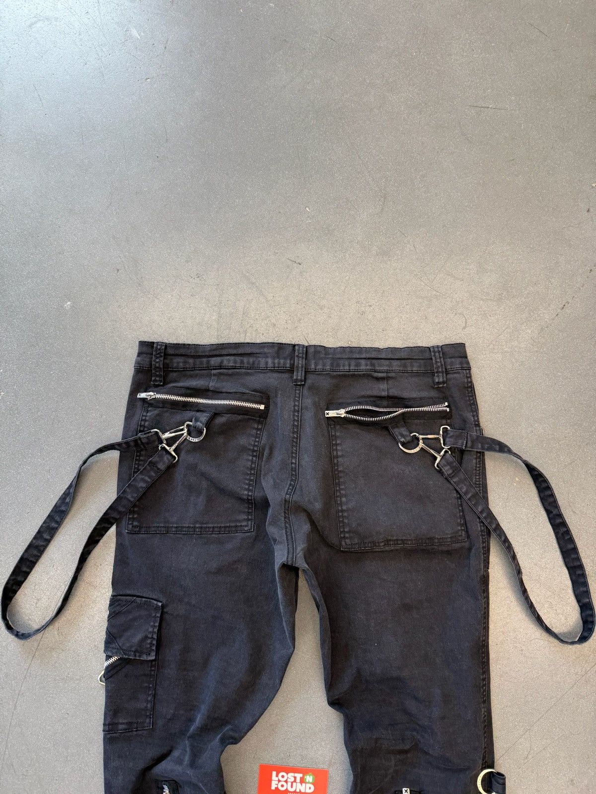 Tripp NYC Y2K Vintage Tripp NYC Bondage Style Zipper Pants Size US 38 / EU 54 - 9 Thumbnail