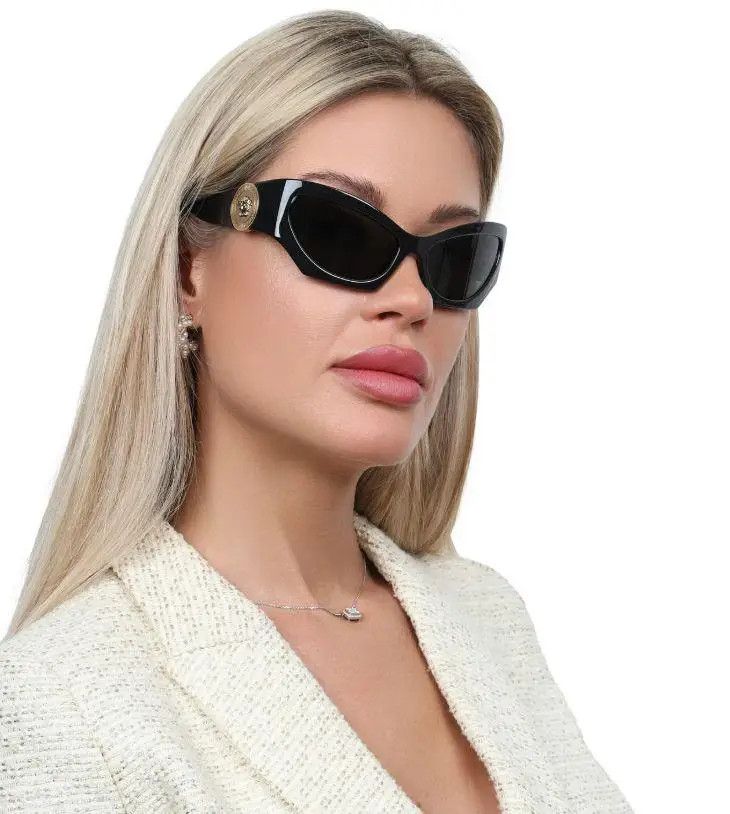 Versace Versace 4450 GB1/87 Sunglasses Balenciaga style streetwear Size ONE SIZE - 7 Thumbnail