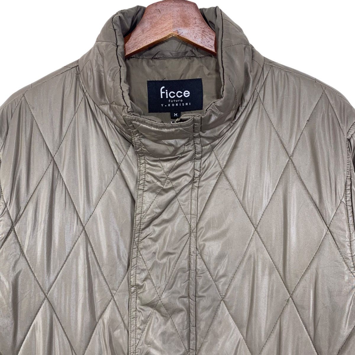 Designer × Vintage × Yoshiyuki Konishi Vintage Ficce Futuro By Yoshiyuki Konishi Quilted Jacket Size US M / EU 48-50 / 2 - 2 Thumbnail