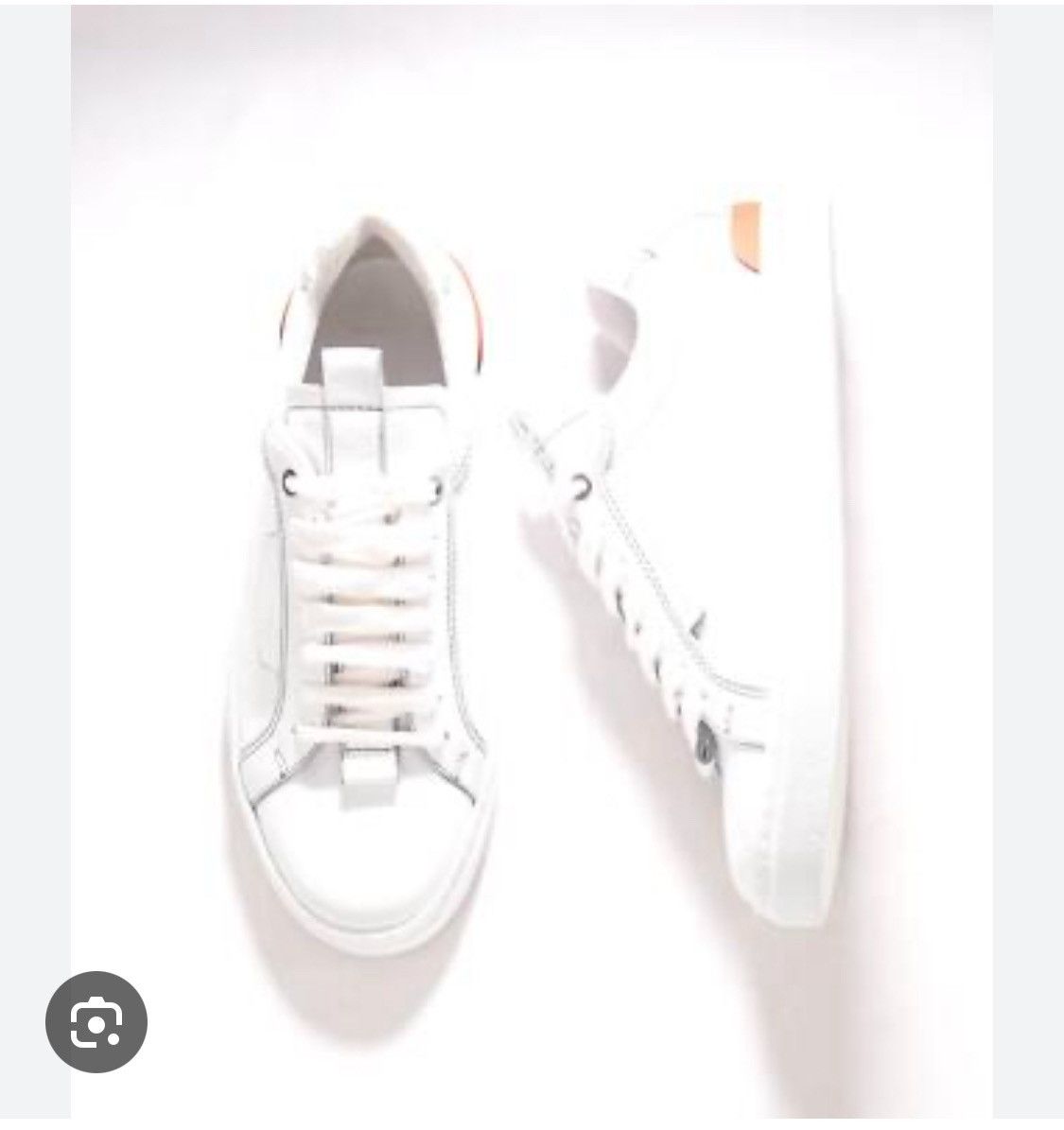 Ermenegildo Zegna Ferrara Zegna White low-top Size US 10.5 / EU 43-44 - 1 Thumbnail