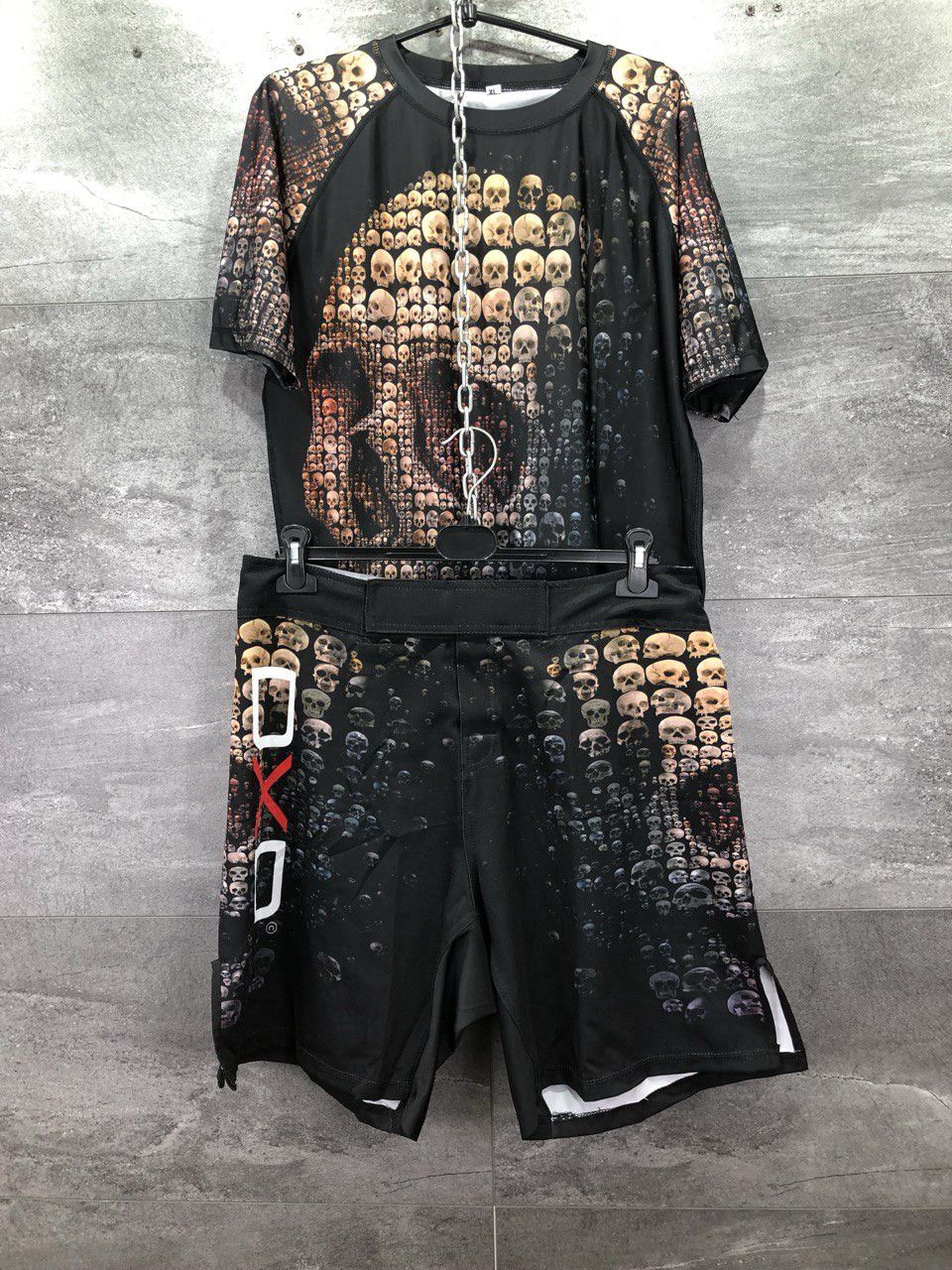 Vintage Vintage Muay Thai Suit T-Shirt Shorts MMA UFC M1 Thaiboxing Size US XL / EU 56 / 4 - 1 Thumbnail