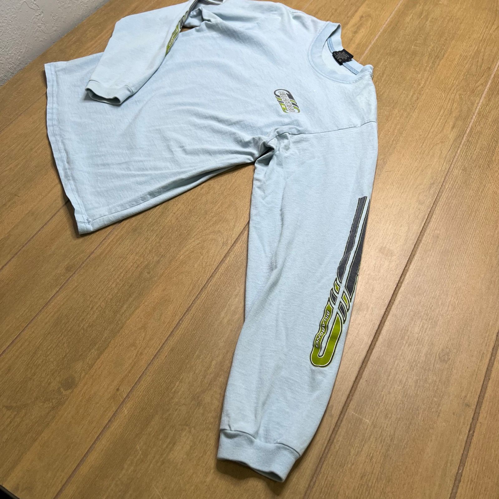 Billabong Vintage Billabong Long Sleeve Shirt Youth L Blue Surf Y2K Size XS / US 0-2 / IT 36-38 - 6 Thumbnail