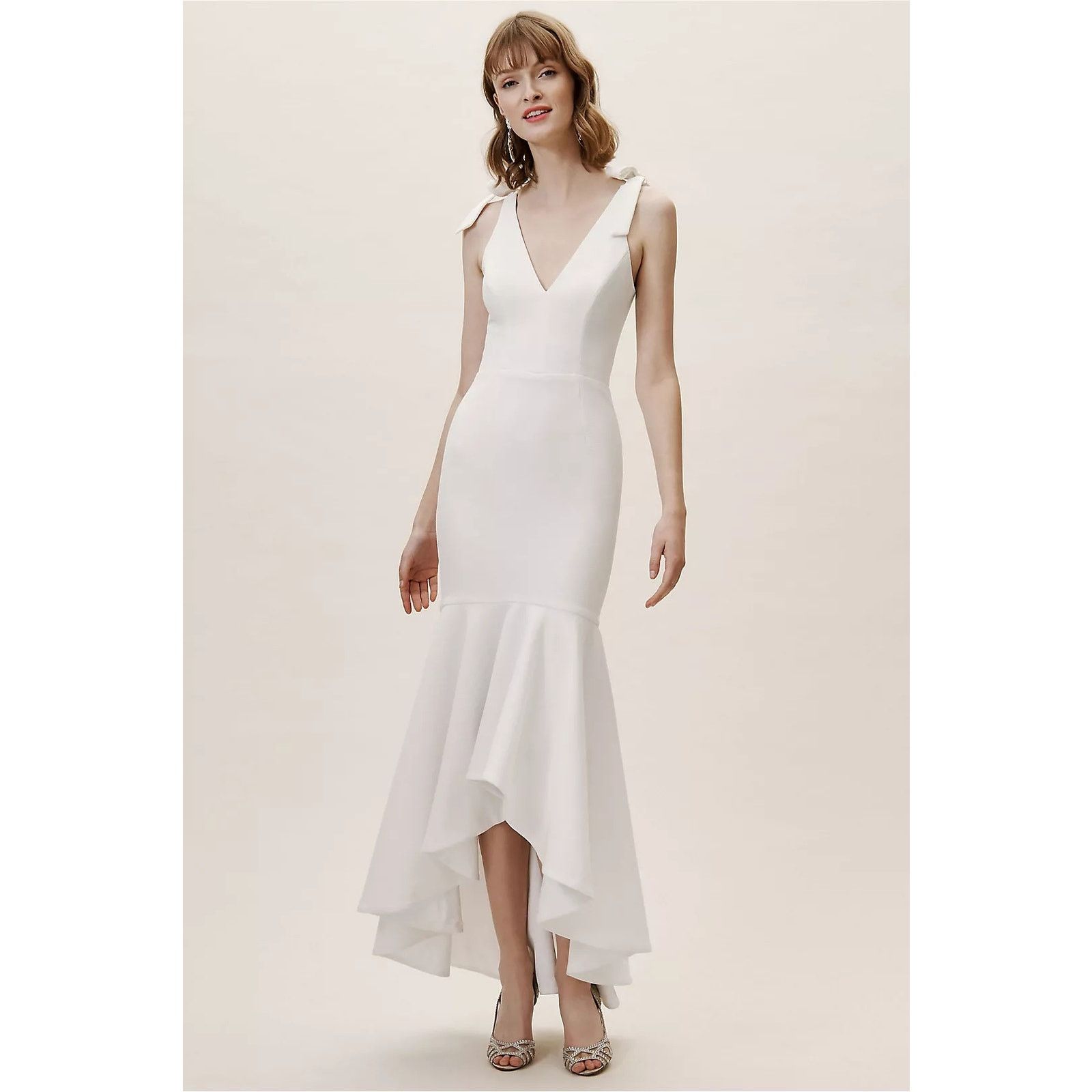Dress the Population NWT Julia Dress $273 MEDIUM White Special Occasion Size M / US 6-8 / IT 42-44 - 1 Thumbnail