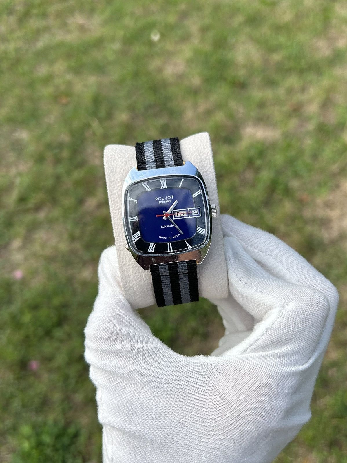 Vintage Vintage Watch Poljot Automatic USSR Soviet Mechanical 1980s Size ONE SIZE - 2 Thumbnail