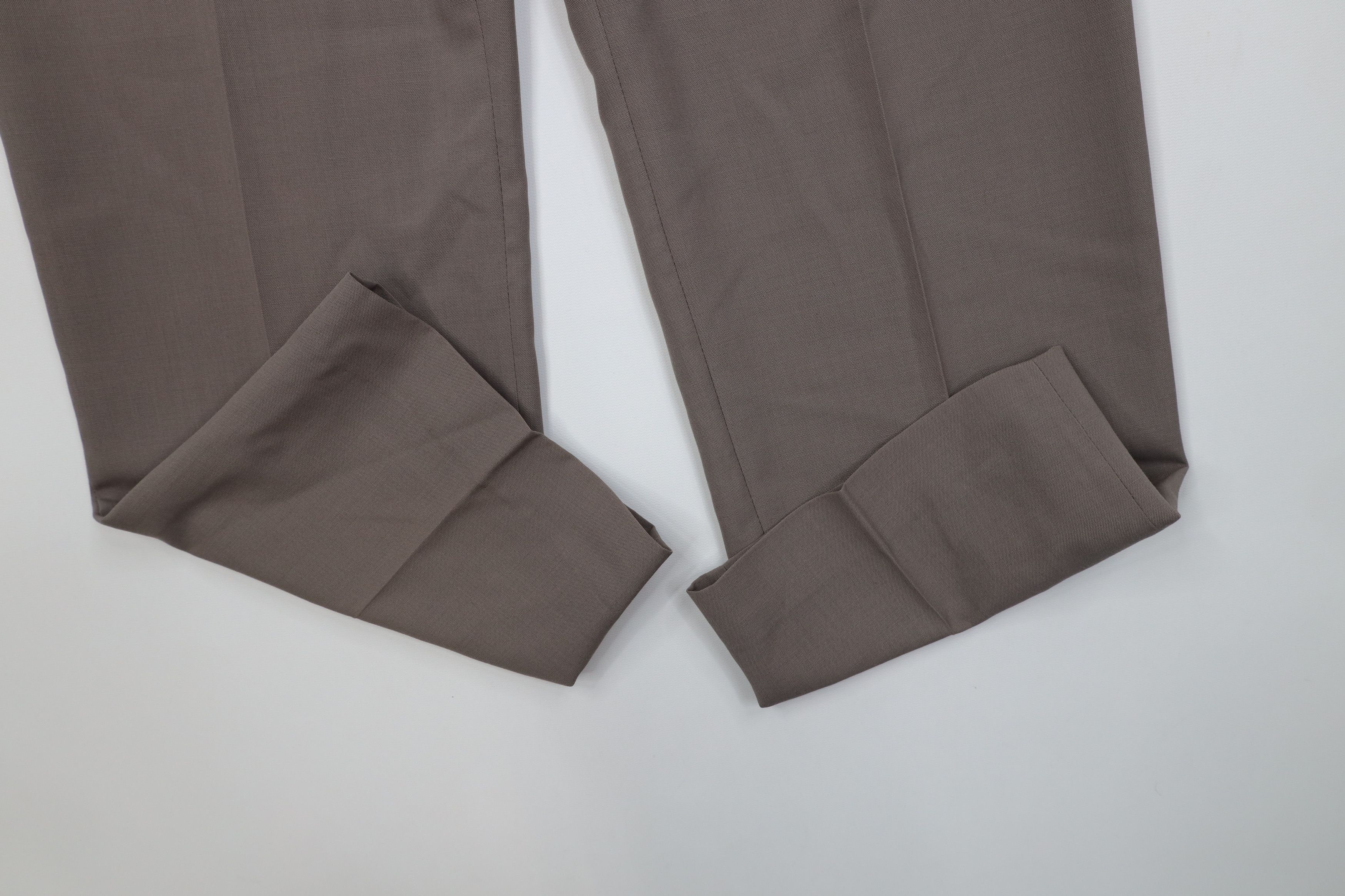 Vintage Vintage 70s Streetwear Blend Knit Wide Leg Chino Pants USA Size US 32 / EU 48 - 5 Thumbnail