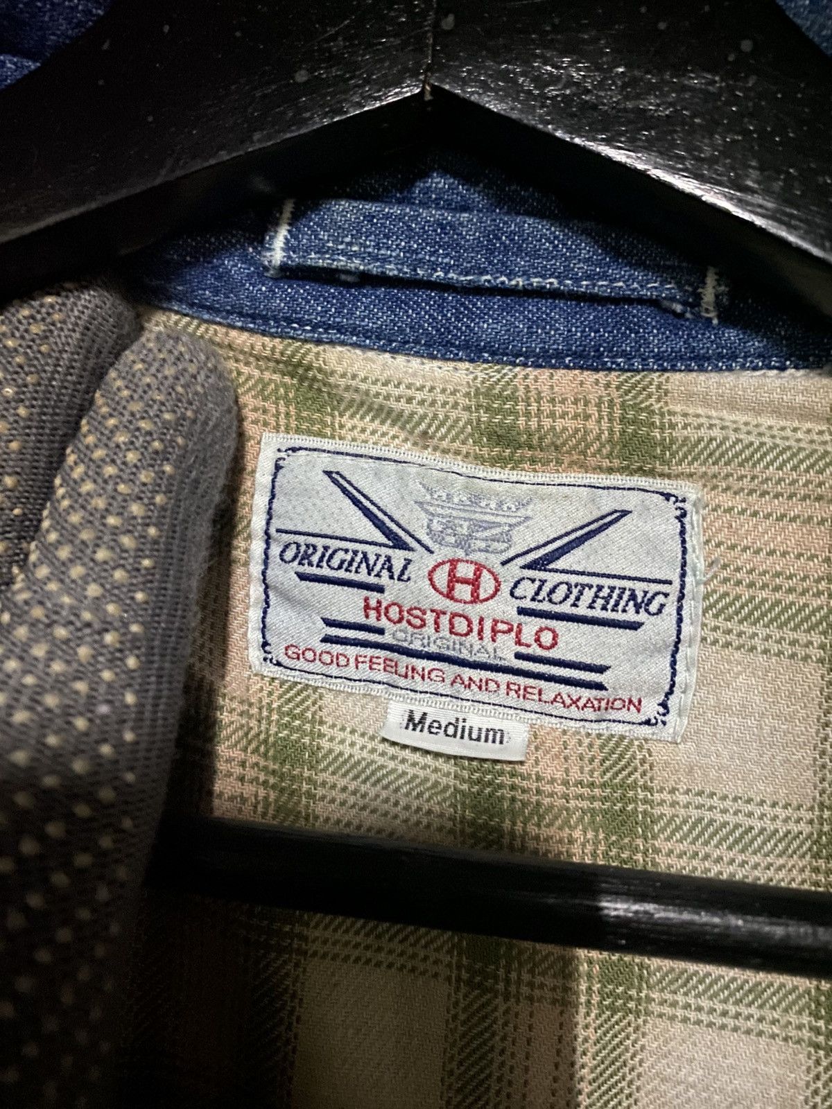 Japanese Brand Vintage Hostdiplo Denim Work Jacket Japanese Heritage Zip-Up Size US M / EU 48-50 / 2 - 10 Thumbnail
