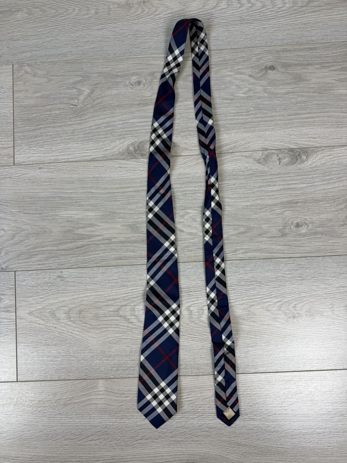 Burberry Burberry NoVa Check Silk Tie Size ONE SIZE - 1 Thumbnail