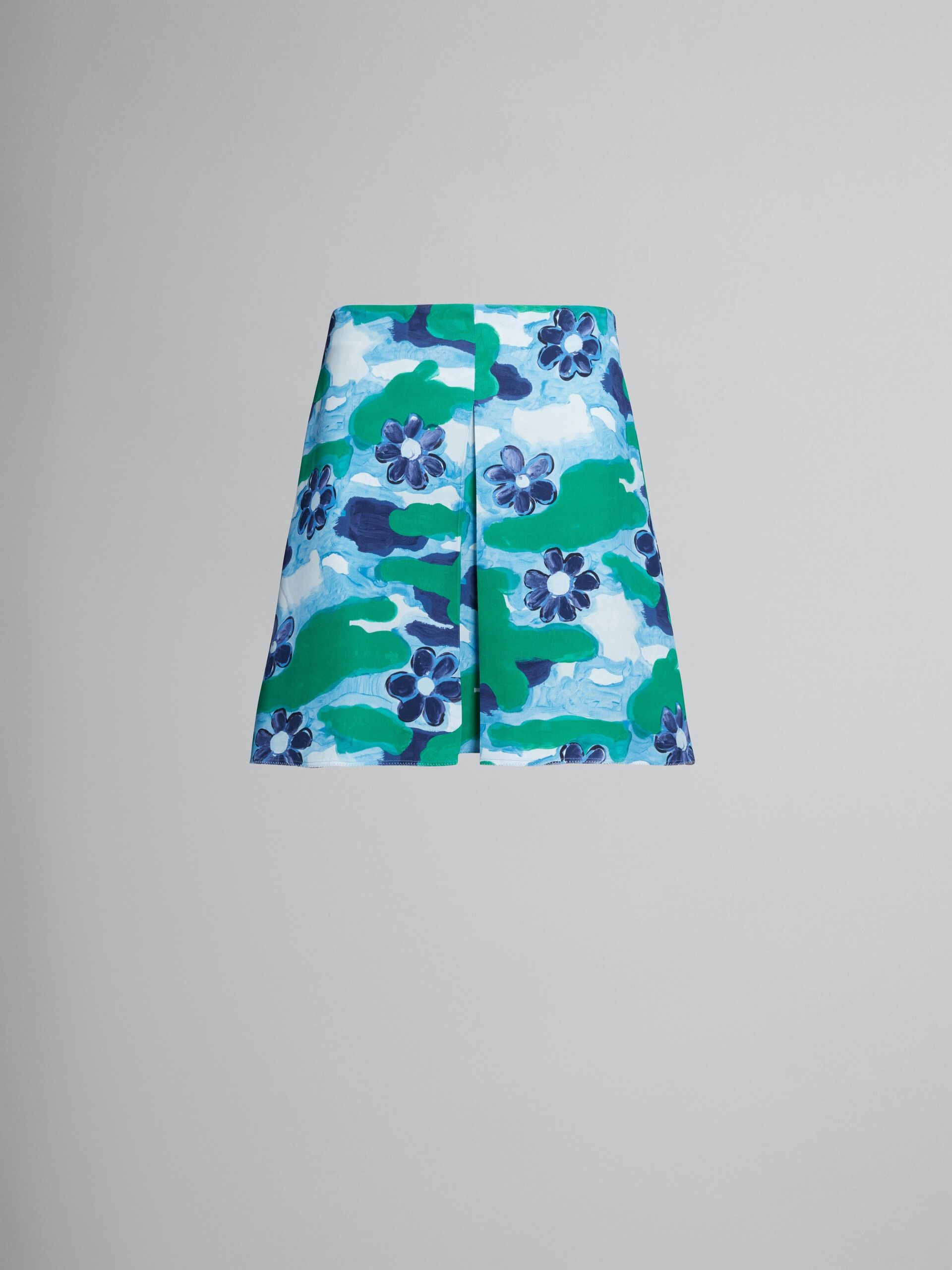 Marni o1srvl11e0624 Mini Skirt in Green Size 25" / US 0 / IT 36 - 1 Thumbnail