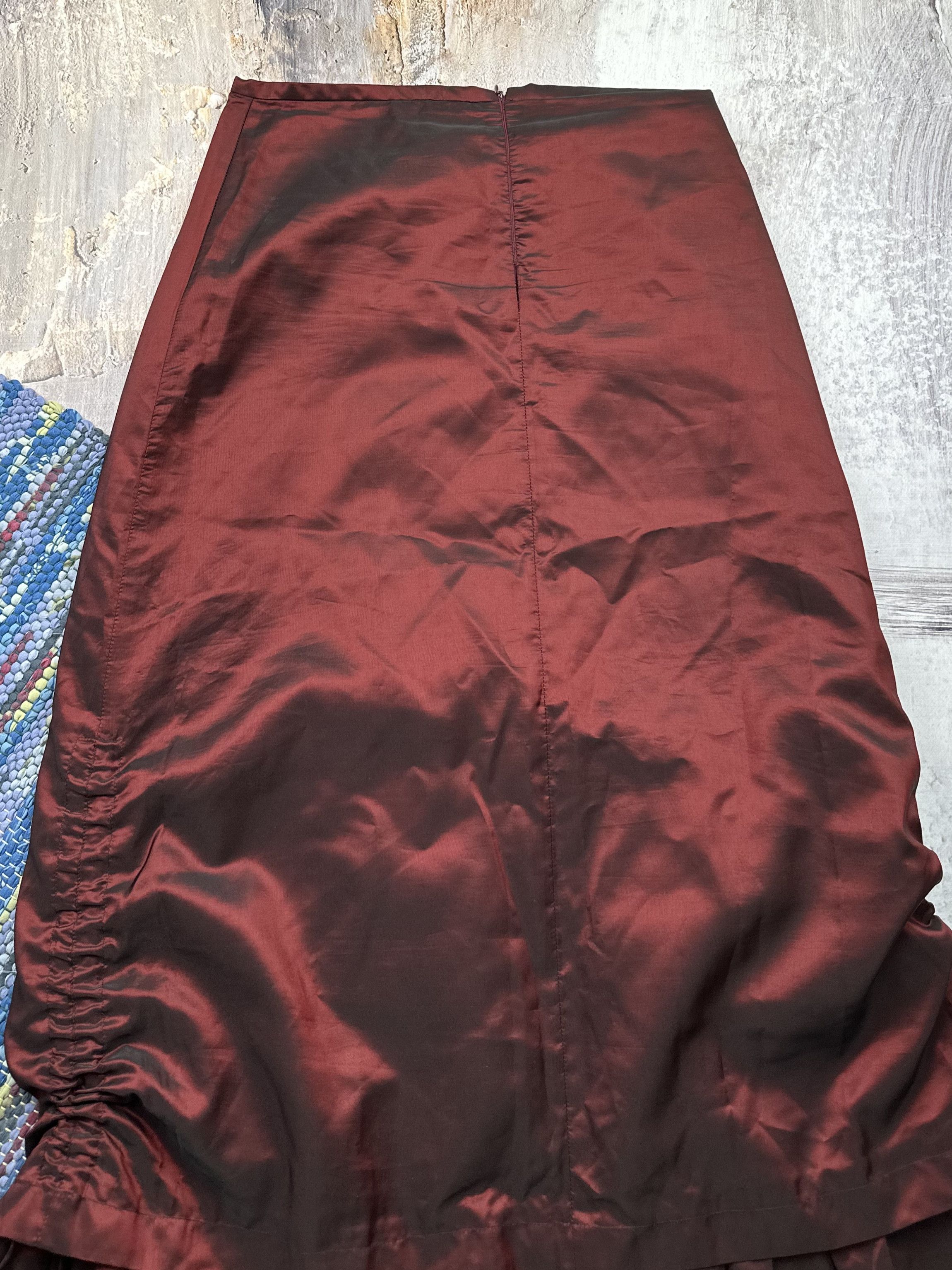 Japanese Brand Vintage Maxi Skirt With Bondage A17D15(150) Size 30" / US 8 / IT 44 - 5 Thumbnail