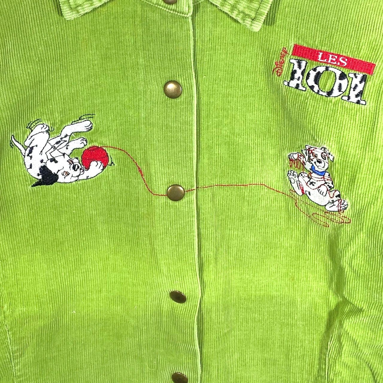 Disney Chemise Pressions Vintage 90’s Les 101 Dalmatiens Disney Size XS / US 0-2 / IT 36-38 - 3 Thumbnail