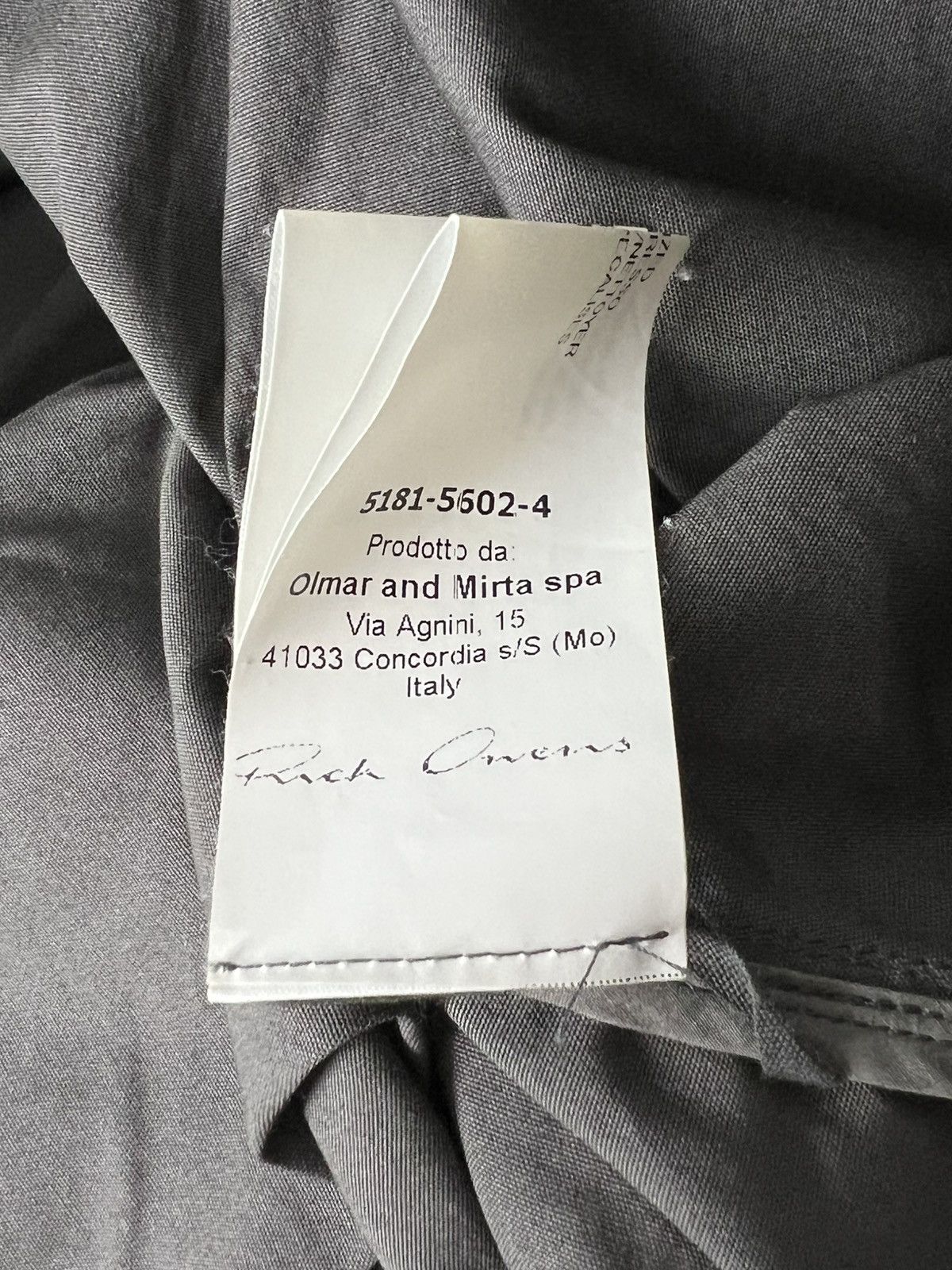 Rick Owens Rare SS15 Faun Rick Owen’s tube top Size M / US 6-8 / IT 42-44 - 6 Thumbnail