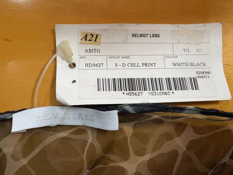 Helmut Lang HELMUT LANG 2002ss Silk multi-layer dress Size XS / US 0-2 / IT 36-38 - 8 Thumbnail
