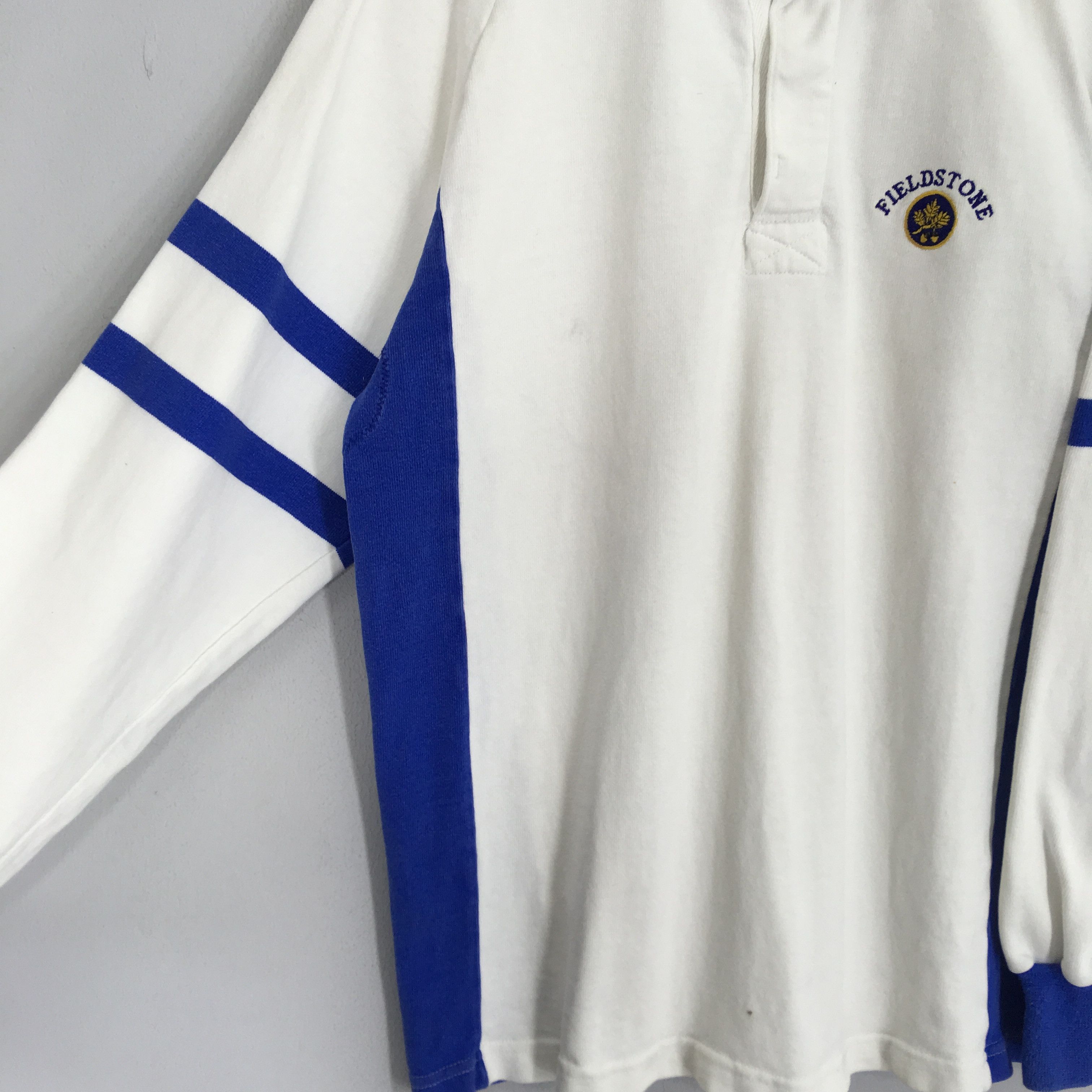 Barbarian Vintage 90's Fieldstone Polo Rugby Shirt Sportswear Size US XL / EU 56 / 4 - 6 Thumbnail