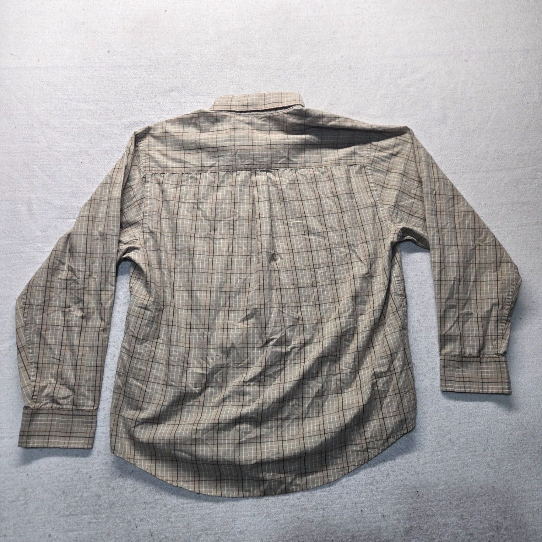 Vintage Puritan Brown Button-Up Long Sleeve Shirt Adult Large Mens Size US L / EU 52-54 / 3 - 7 Thumbnail