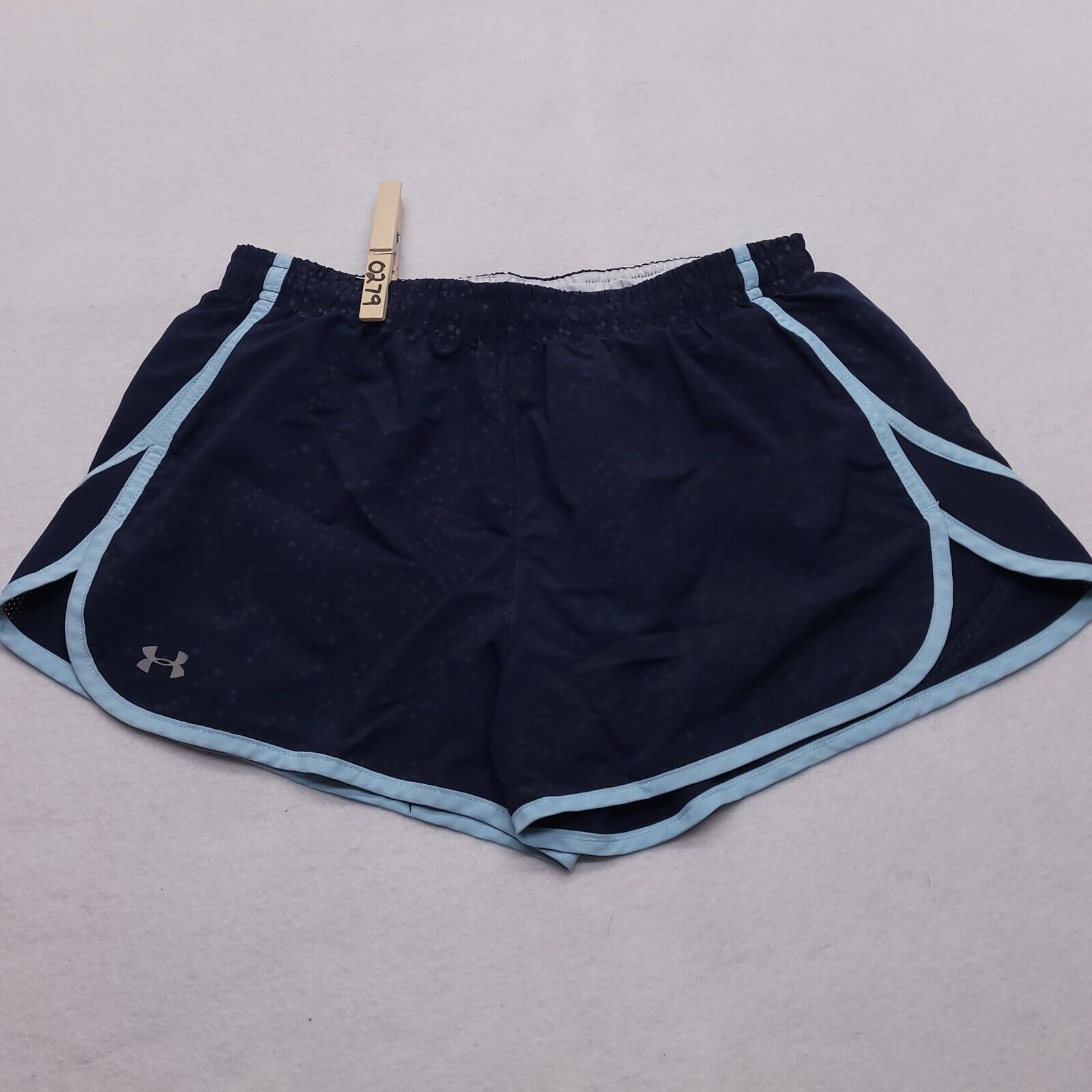 Under Armour Under Armour Athletic Shorts Womens Size Extra Small XS Blue Size 26" / US 2 / IT 38 - 2 Thumbnail