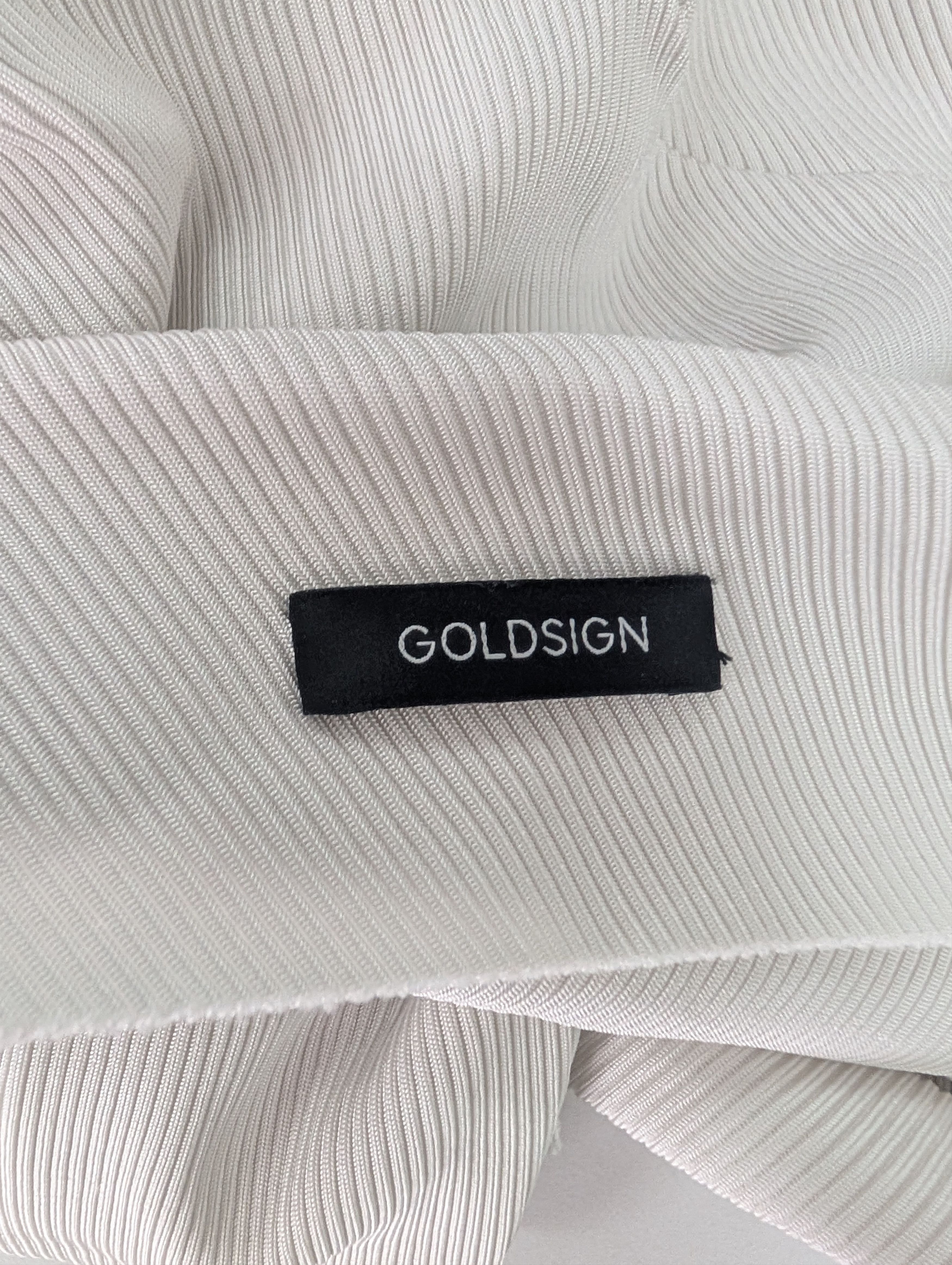 GOLDSIGN Goldsign Beige V-Neck Body Suit Size XS / US 0-2 / IT 36-38 - 5 Thumbnail