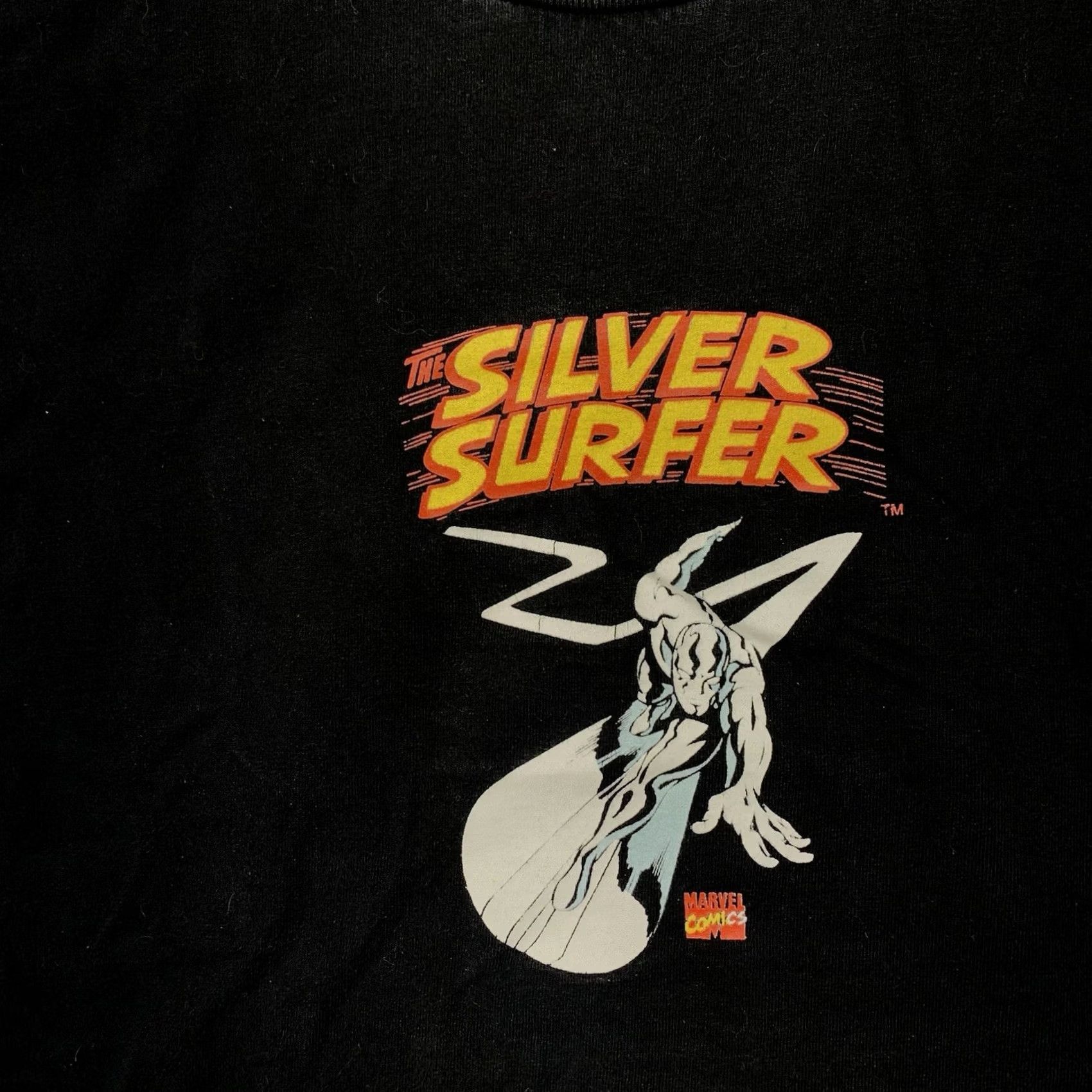Vintage VINTAGE Marvel Silver Surfer Shirt Mens M Black Graphic Tee 2000s Comics Surfer Mens Size US M / EU 48-50 / 2 - 3 Thumbnail