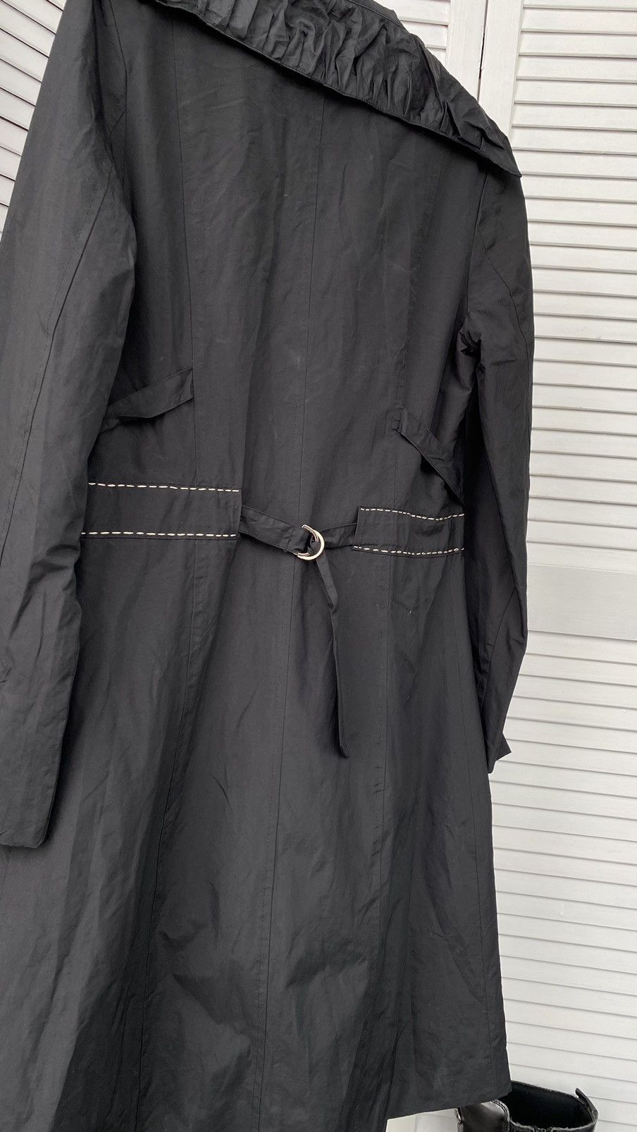 Japanese Brand Avant Garde Coat Nylon Laces Multipocket Jacket Rick Owens Size M / US 6-8 / IT 42-44 - 8 Thumbnail