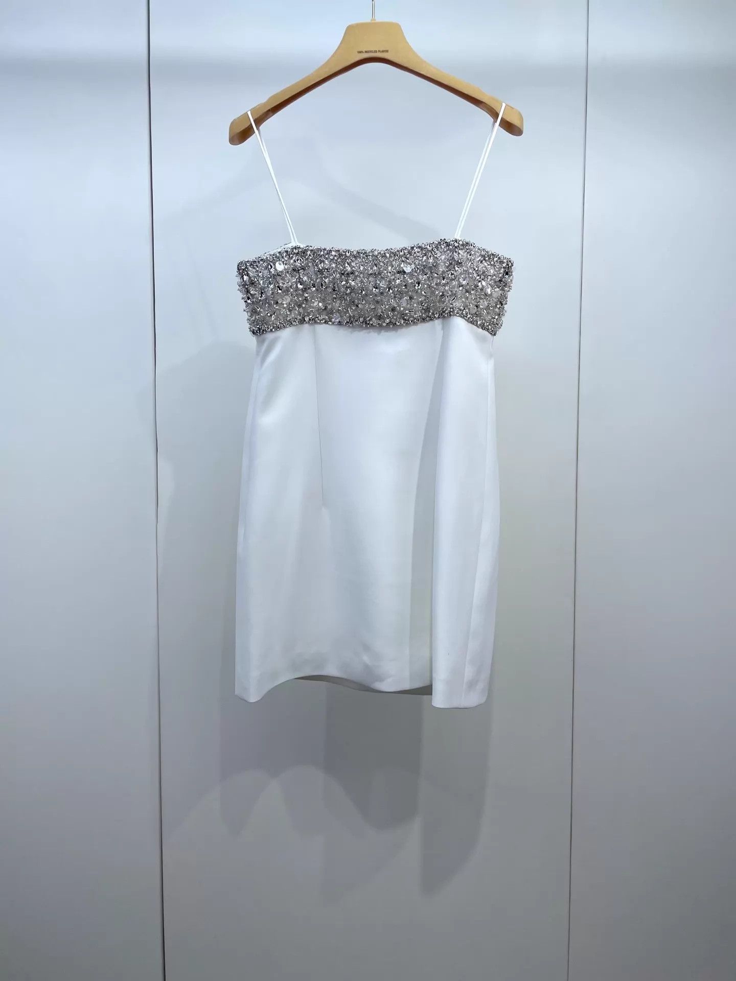 Miu Miu MIU MIU Women's Crystal-Embellished Cami Dress Size S / US 4 / IT 40 - 2 Thumbnail