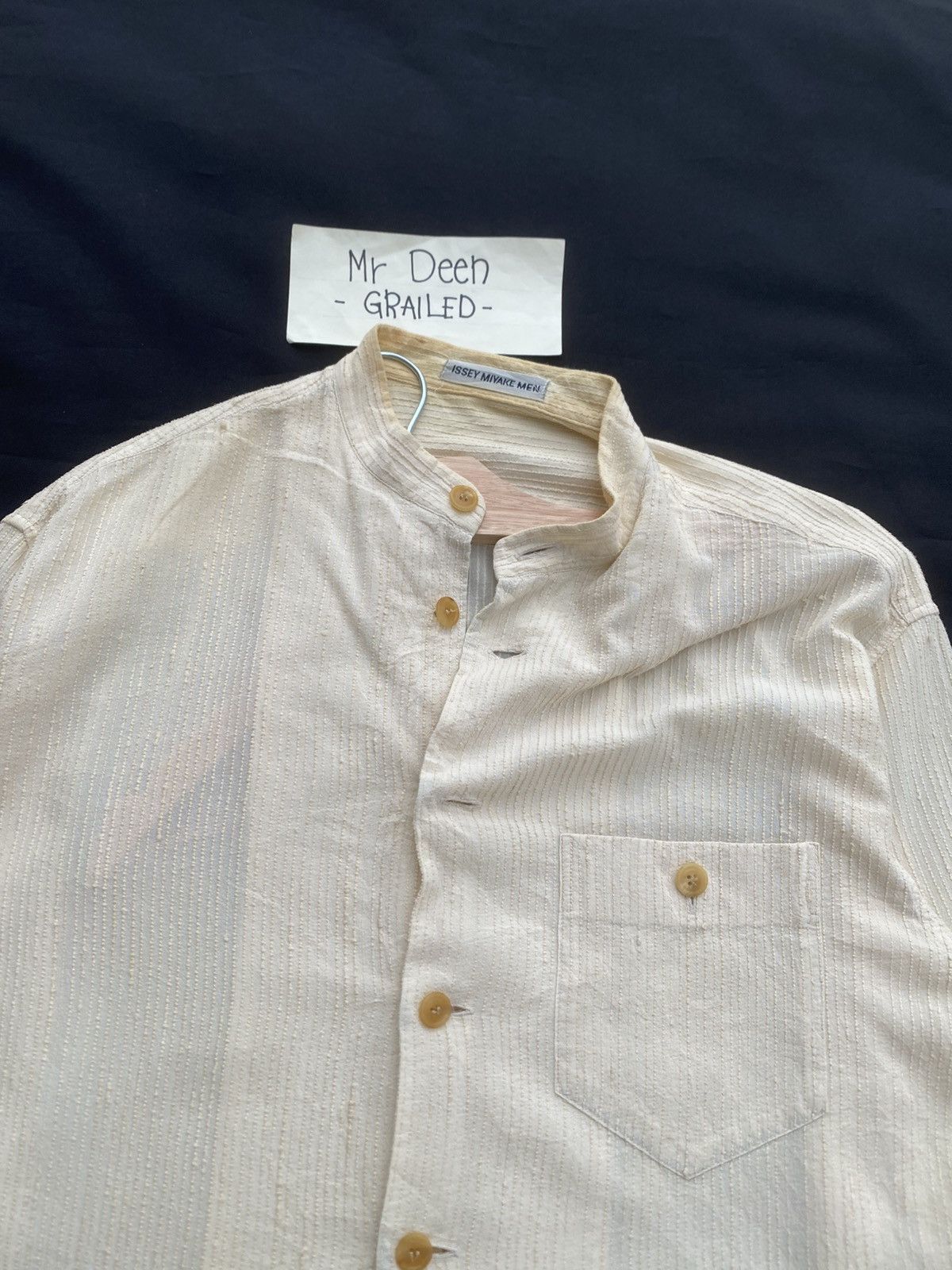 Issey Miyake Rare Vintage 90s Issey Miyake Men Longsleeve Buttons Shirt Size US M / EU 48-50 / 2 - 8 Thumbnail