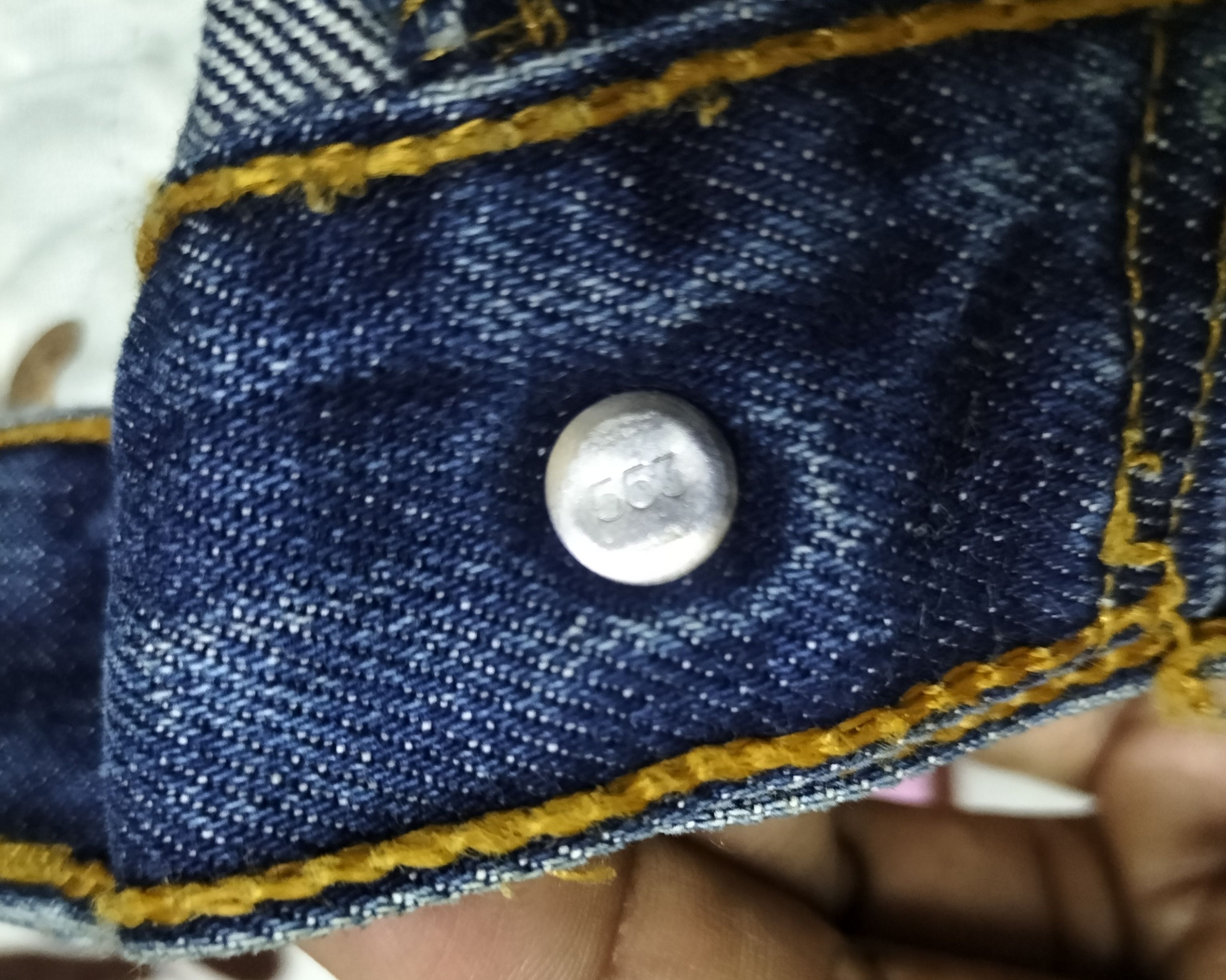 Levi's Vintage Clothing Vintage Levis 501xx natural fade distressed jeans Size US 29 - 6 Thumbnail