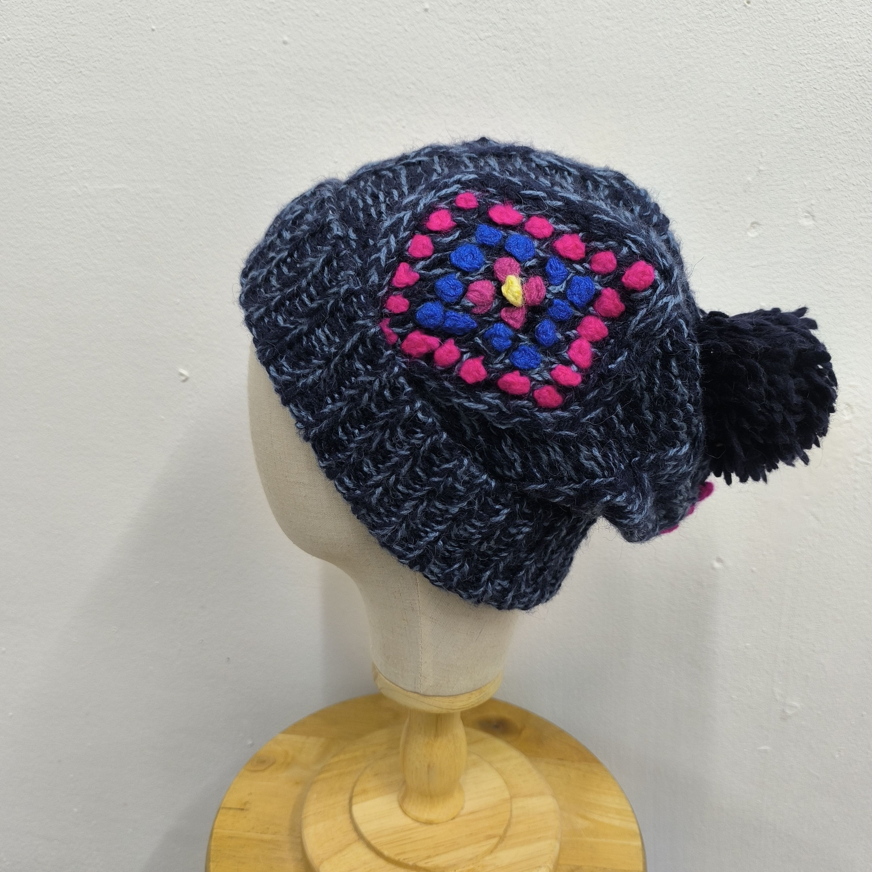 Japanese Brand 🌟Japanese brand titicaca navajo native american beanie hat Size ONE SIZE - 3 Thumbnail