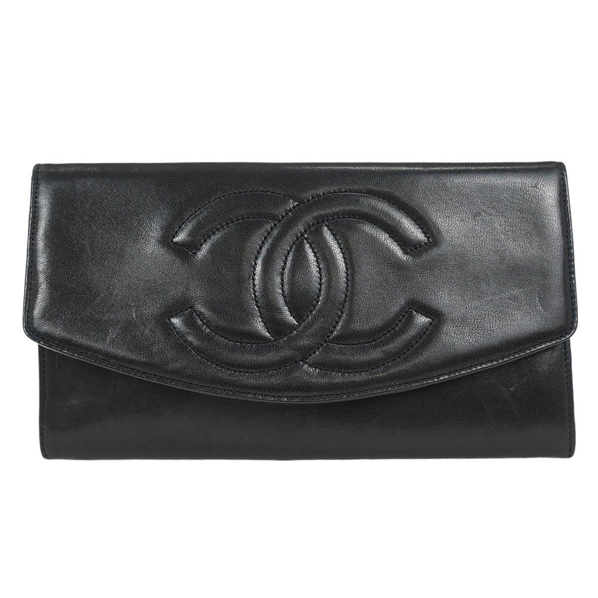 Chanel Chanel Vintage CC Flap Wallet Leather Size ONE SIZE - 1 Thumbnail