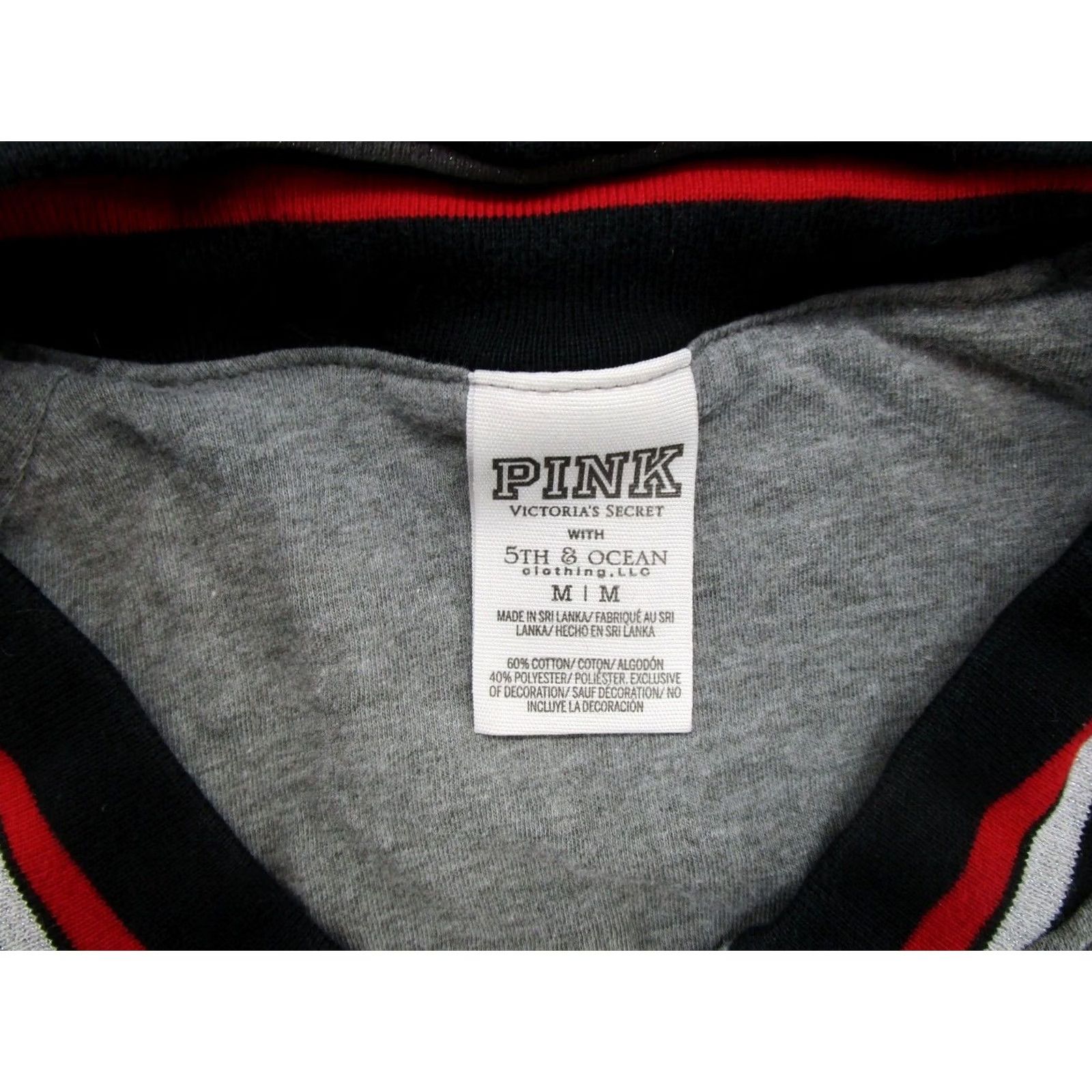 Victoria's Secret Love Pink Victoria's Secret WISCONSIN BADGERS Full Zip Women's Size M NCAA Pink Shirt Womens Size M / US 6-8 / IT 42-44 - 2 Thumbnail