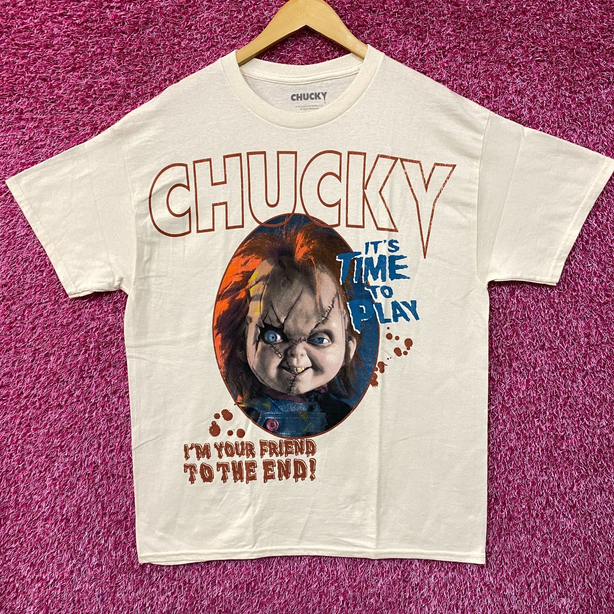 Other Chucky Childs Play Its Time To Play Horror Movie T-Shirt Lar Size US L / EU 52-54 / 3 - 1 Thumbnail