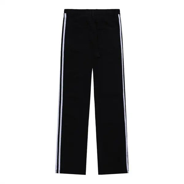 VIBE Street trend color block casual side stripe straight jeans Size US 32 / EU 48 - 2 Thumbnail