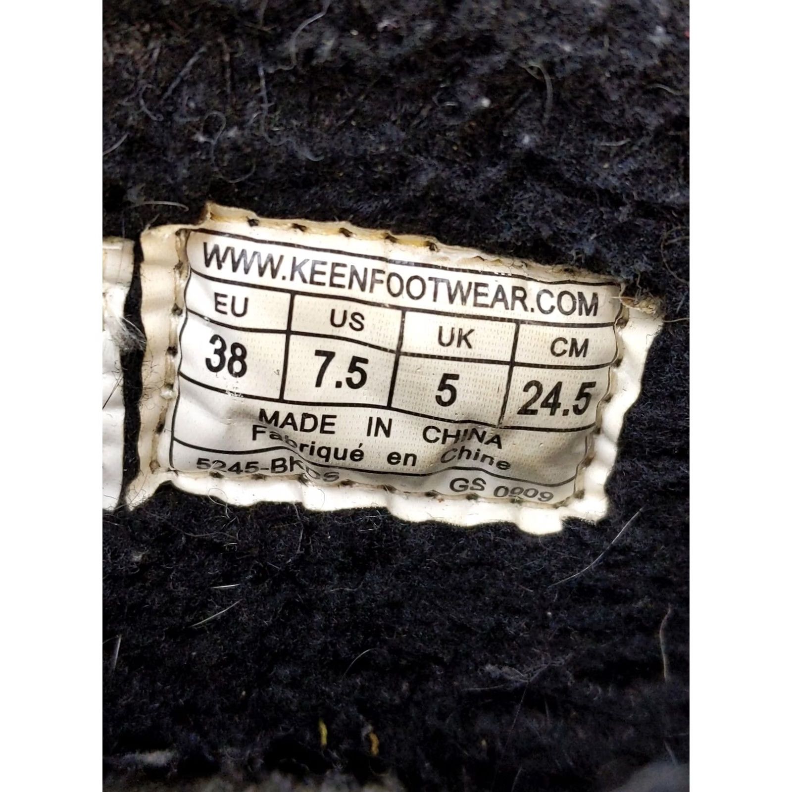 KEEN KEEN Snow Boots Womens 7.5 Black Nubuck Ankle Waterproof Pull On Winter Insulated Size US 8 / IT 38 - 6 Thumbnail