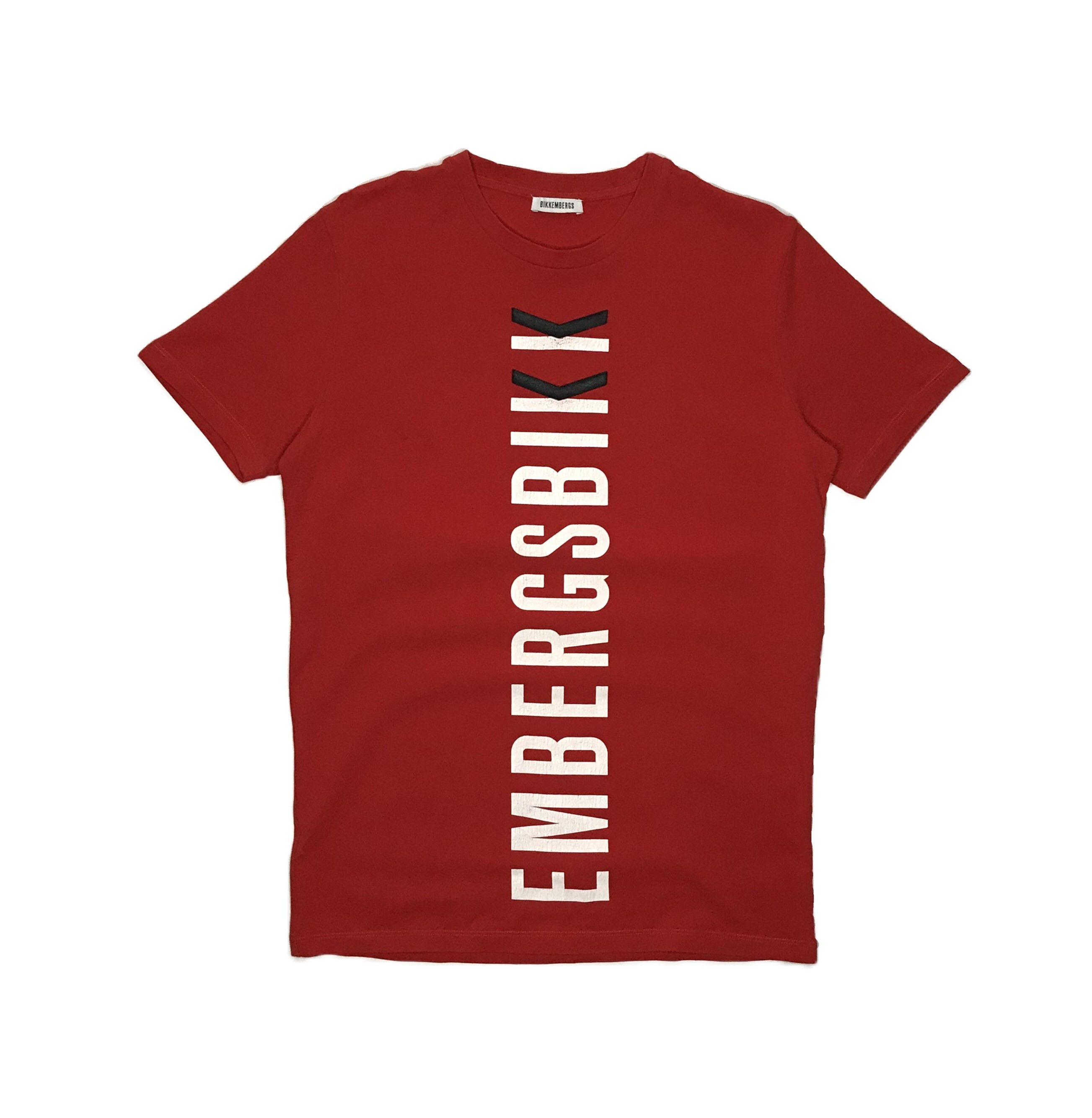 Dirk Bikkembergs Bikkembergs Mens T-shirt Size S Red Size US S / EU 44-46 / 1 - 1 Thumbnail