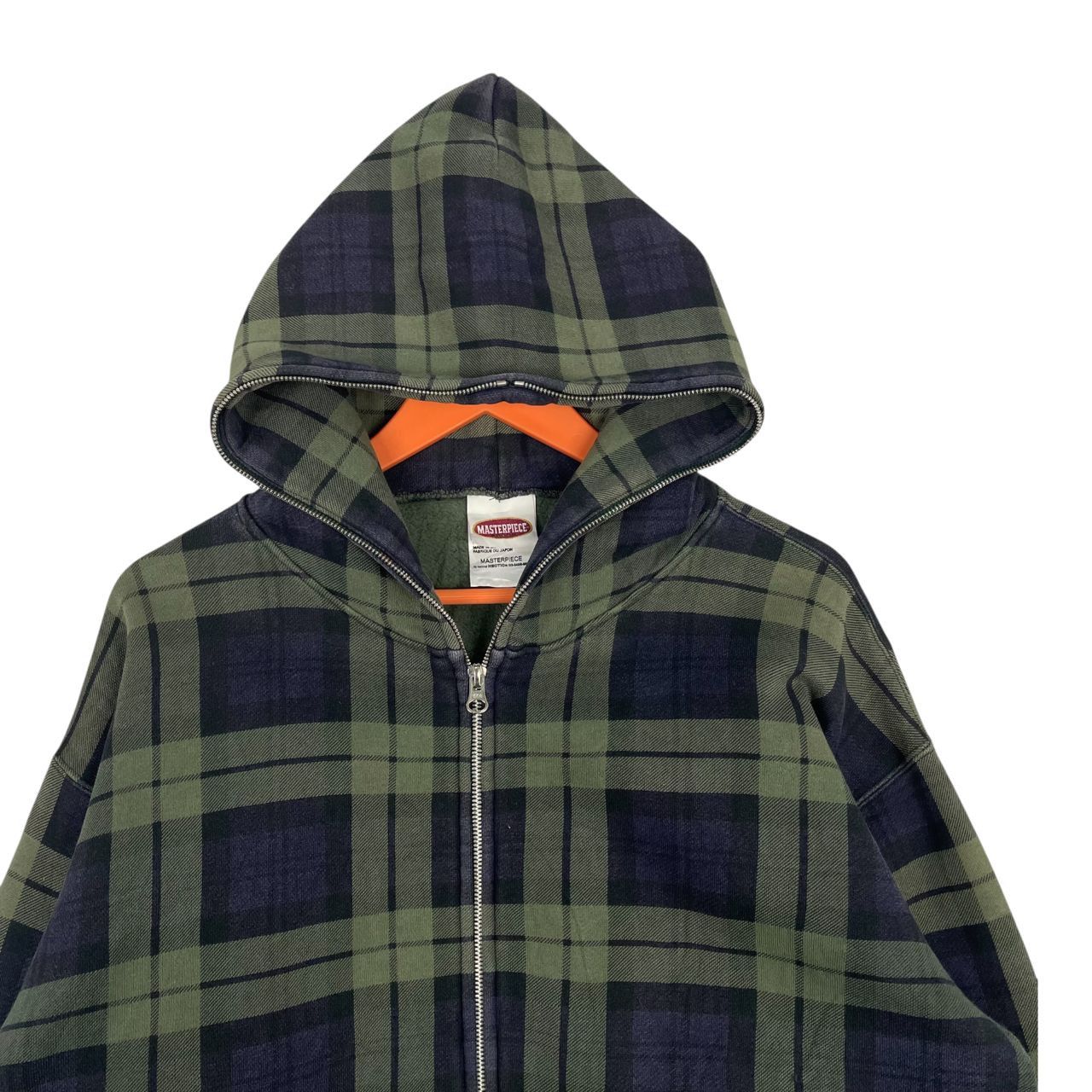 MasterPiece Vintage Masterpiece Japan Checkered Zip Up Hoodie Size US M / EU 48-50 / 2 - 6 Thumbnail