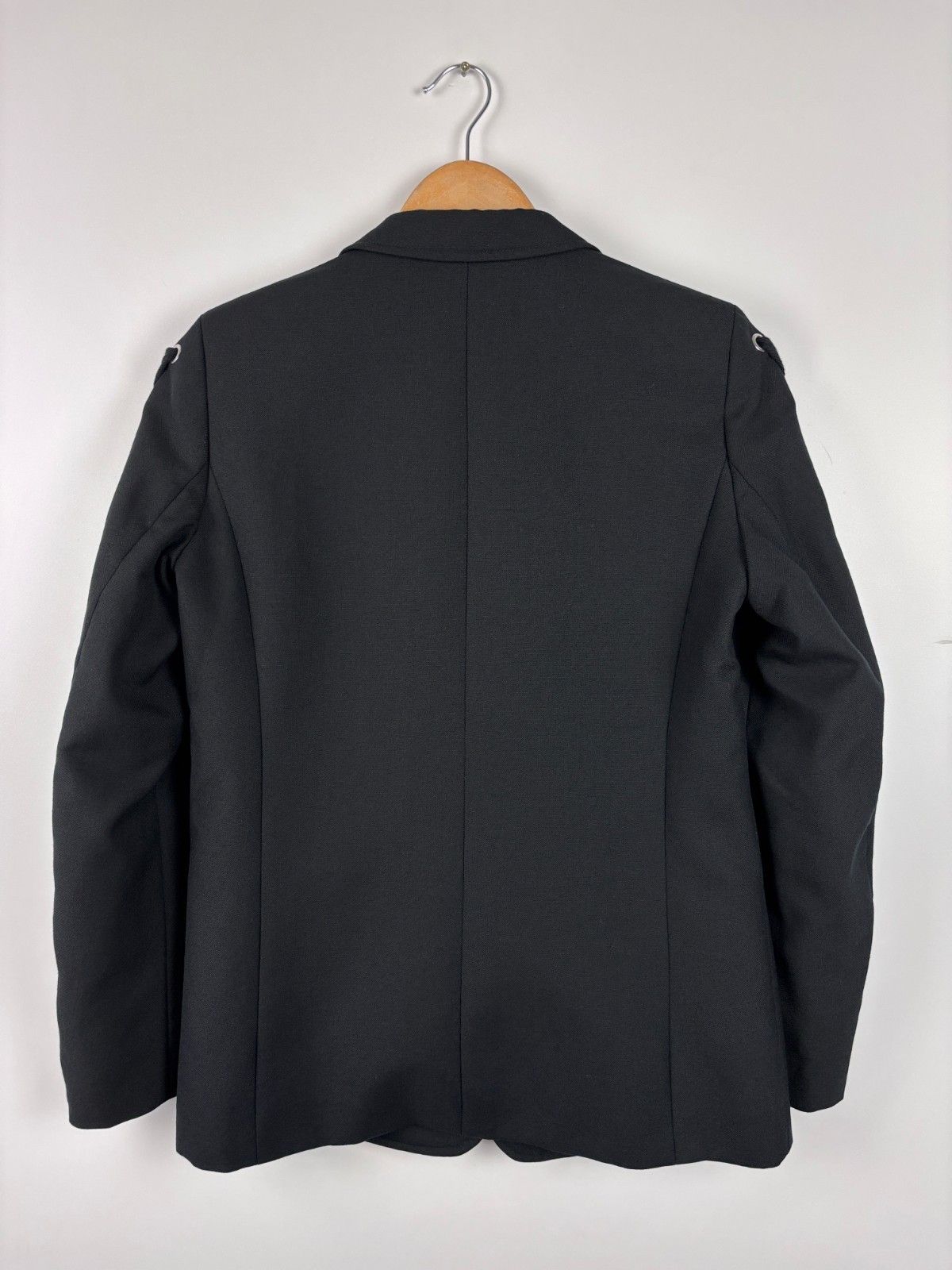 Sandro Womens Sandro Paris Wool Polyester Black Blazer Size 36 Size S / US 4 / IT 40 - 5 Thumbnail