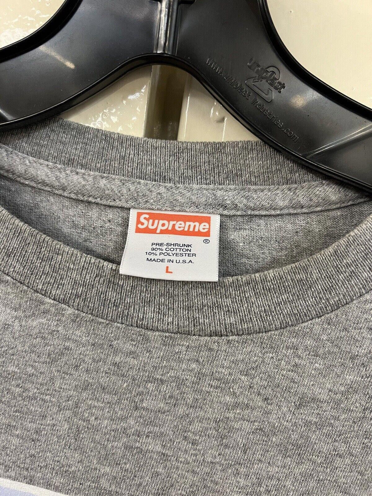 Supreme 2007 Supreme Mike Tyson Grey Tee Shirt Sz L Large Size US L / EU 52-54 / 3 - 7 Thumbnail