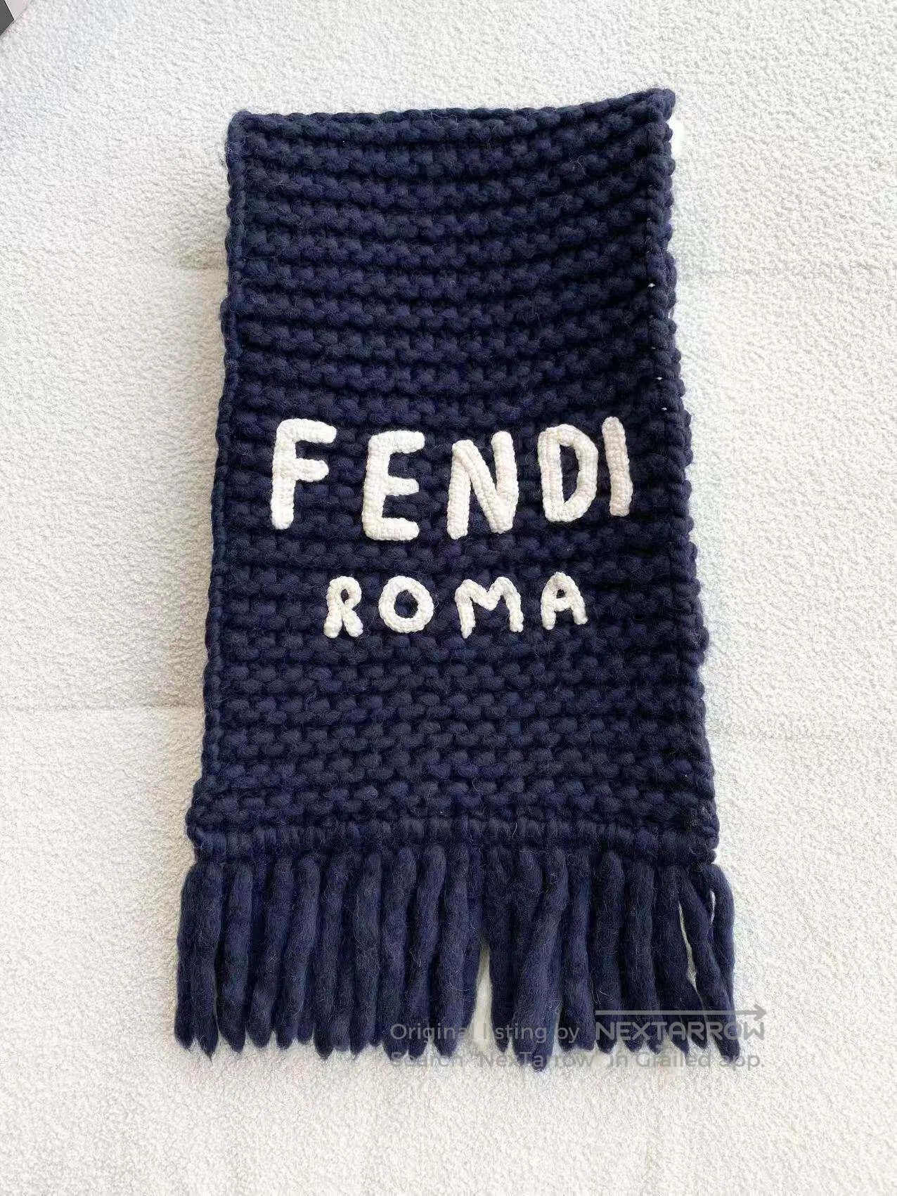 Fendi Fendi Letter logo scarf| Size ONE SIZE - 2 Thumbnail