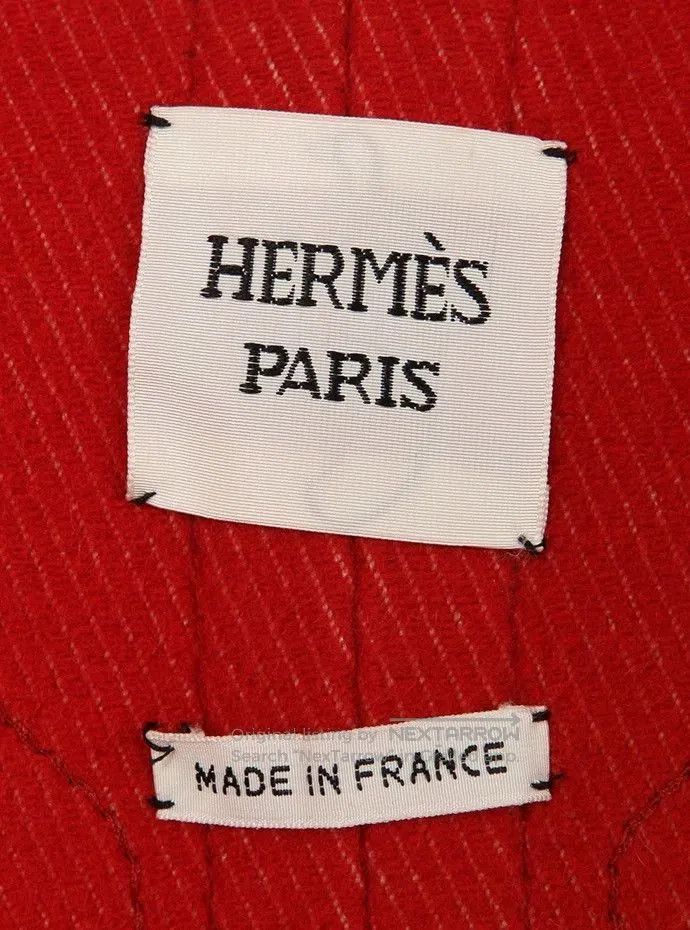 Hermes HERMES Oblique Weave Heavy Coat. Size US XS / EU 42 / 0 - 5 Thumbnail
