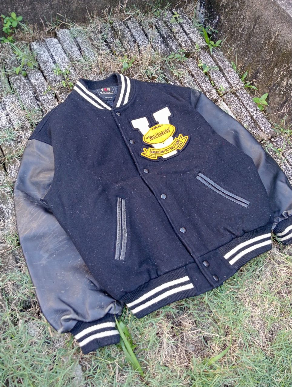 Vintage Vintage Van Jac American Football Team Varsity Jacket Size US XL / EU 56 / 4 - 9 Thumbnail