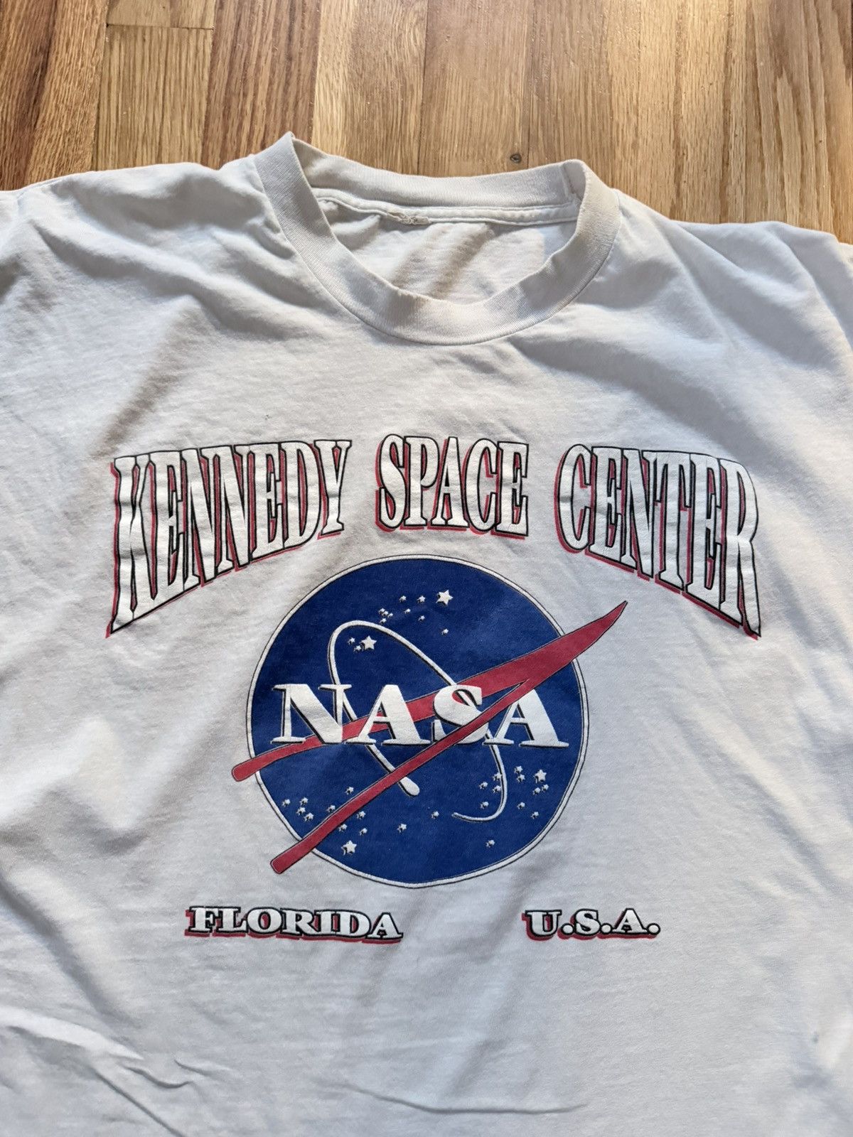 Vintage 90s NASA Kennedy Space Center Size US XL / EU 56 / 4 - 2 Thumbnail