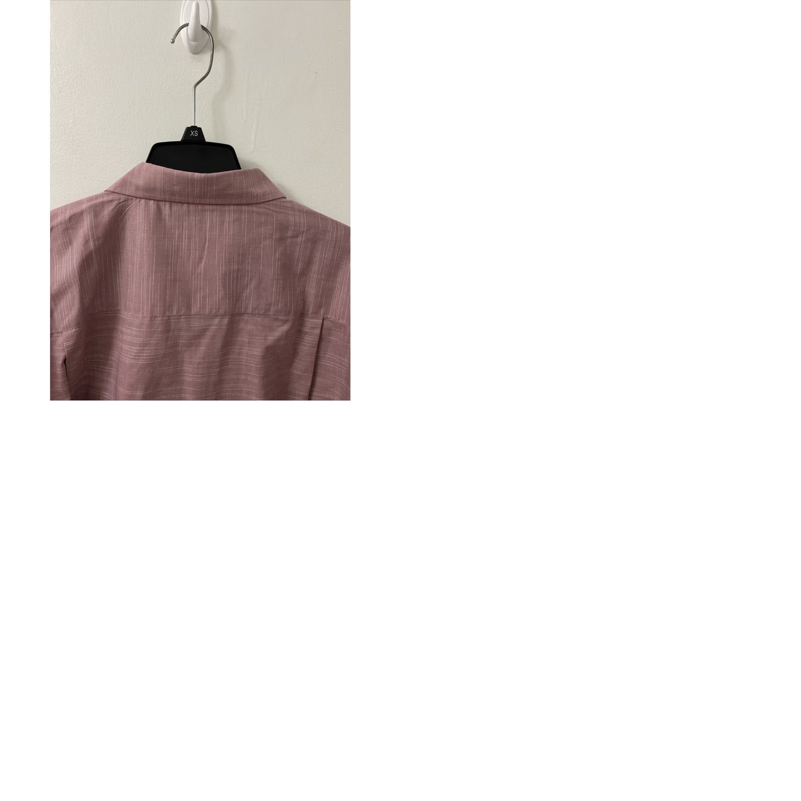 Alfani VINTAGE Alfani Shirt Mens XL Matte Rose Red Button-Down Pockets Long Sleeve Mens Regular Fit Dress Shirt Size US XL / EU 56 / 4 - 9 Thumbnail