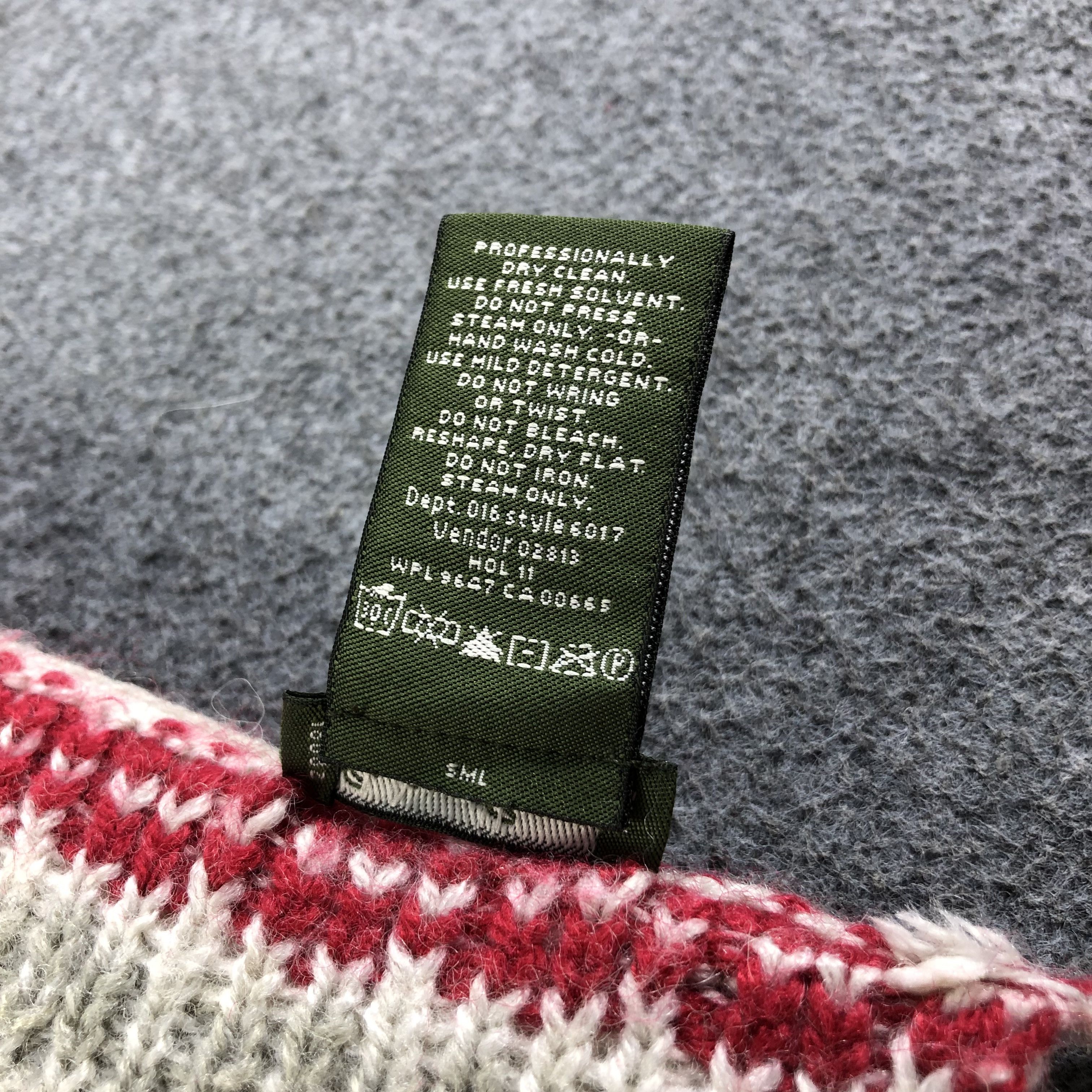 Eddie Bauer Eddie Bauer Native Design Wool Scarf Muffler V1246 Size ONE SIZE - 4 Thumbnail