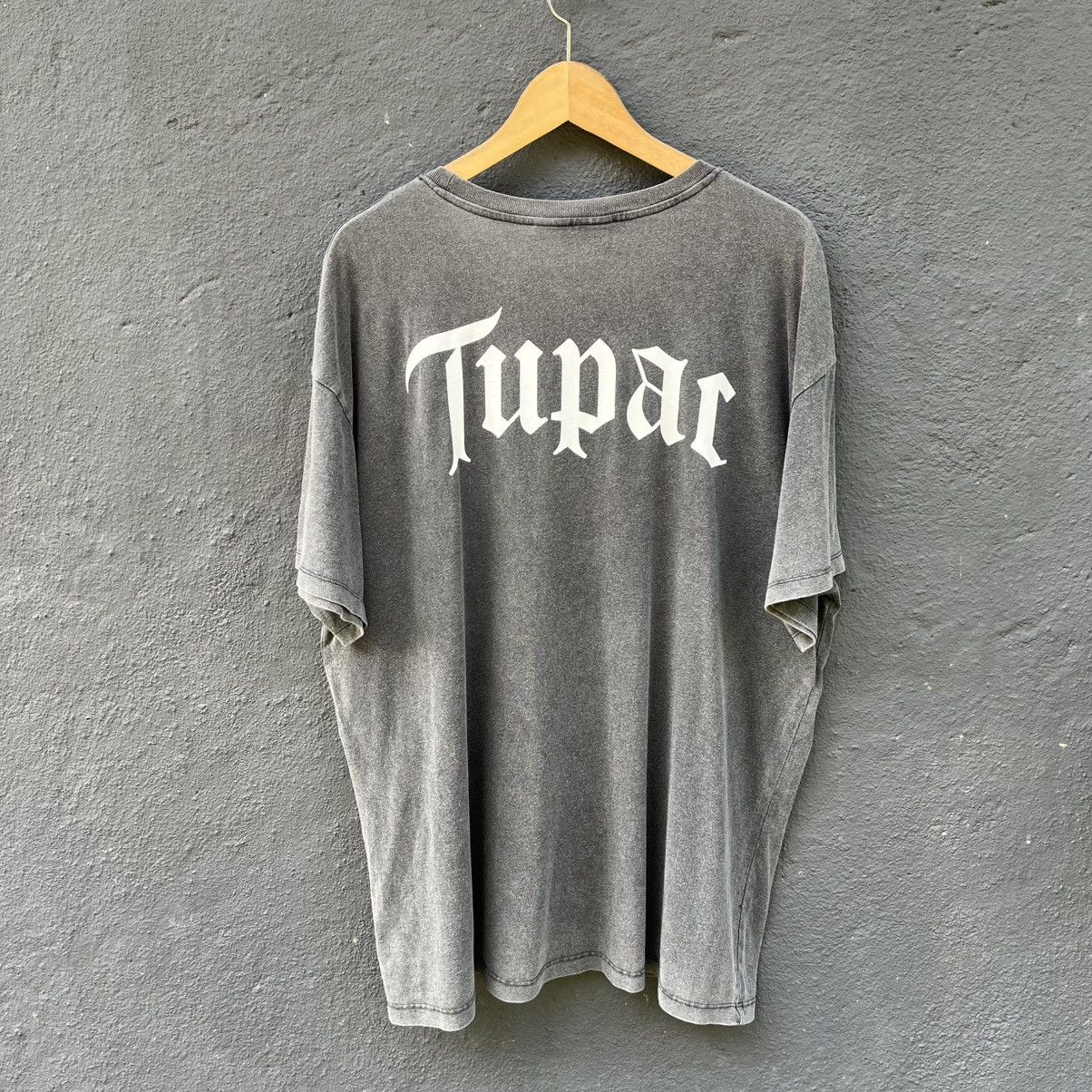 Band Tees Thrashed Faded Tupac Rapper Tee Size US XXL / EU 58 / 5 - 3 Thumbnail