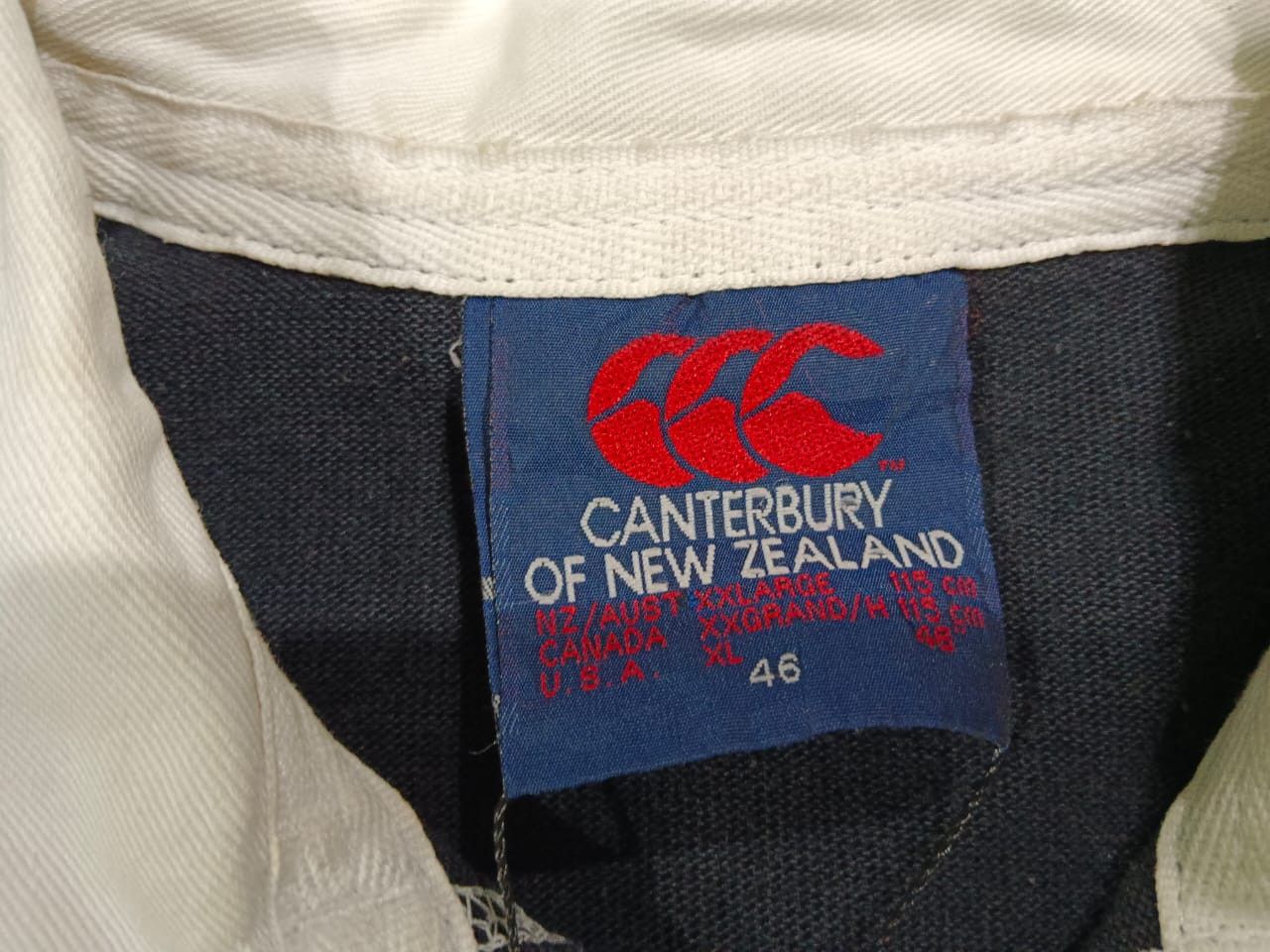 All Blacks × Canterbury of New Zealand Vintage new Zealand all black spell out Size US XL / EU 56 / 4 - 8 Thumbnail