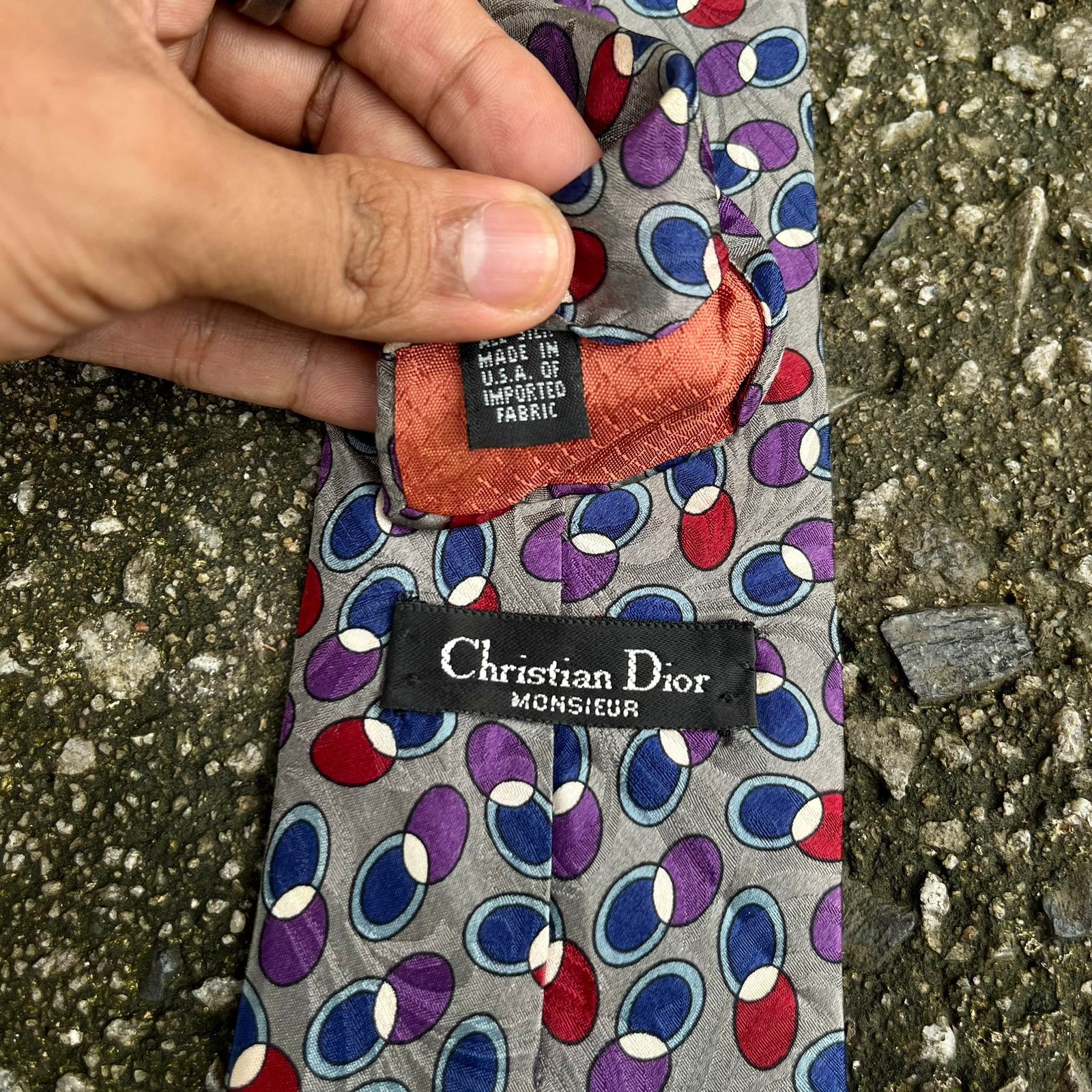 Christian Dior Monsieur × Vintage lot of 2 vintage christian dior tie Size ONE SIZE - 8 Thumbnail