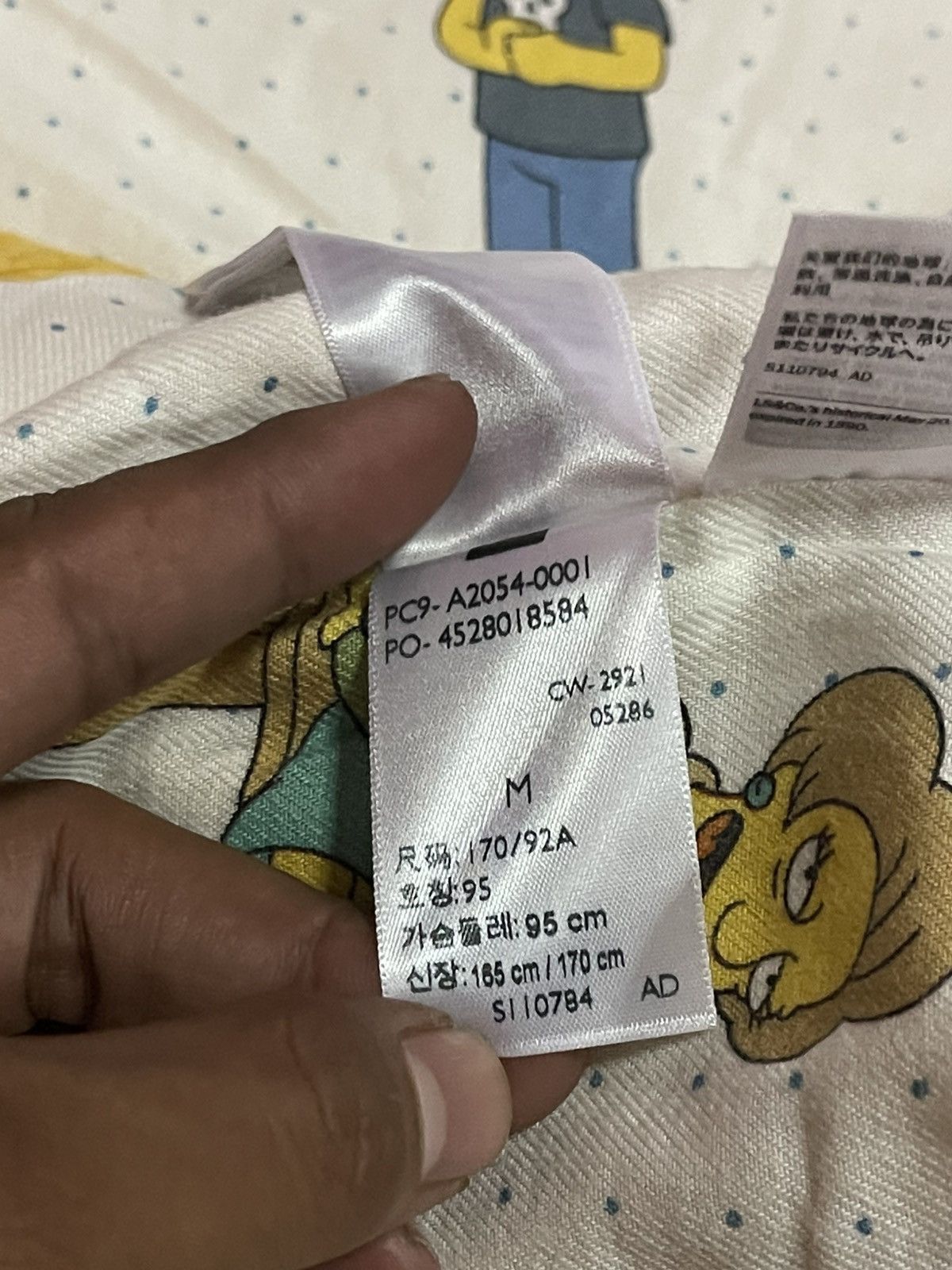 Levi's Levi's x The Simpsons Corduroy Trucker Jacket🔥🔥🔥 Size US M / EU 48-50 / 2 - 16 Thumbnail