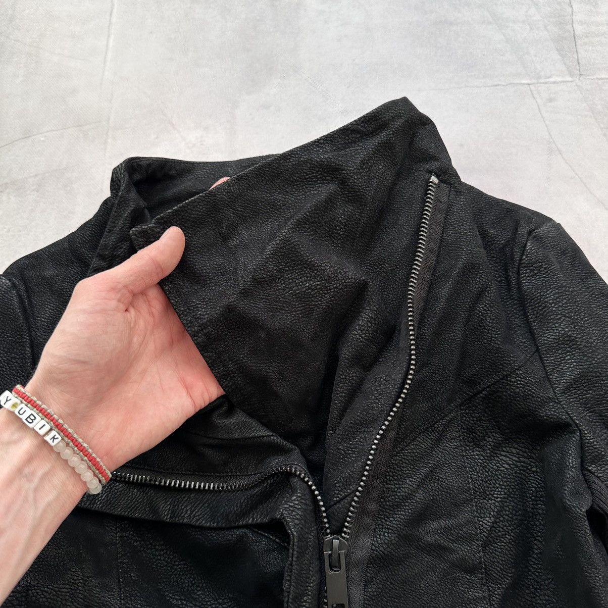 Hysteric Glamour × Undercover Gothic Biker Jacket Side Zip Punk Demeulemeester Vibe Size S / US 4 / IT 40 - 6 Thumbnail
