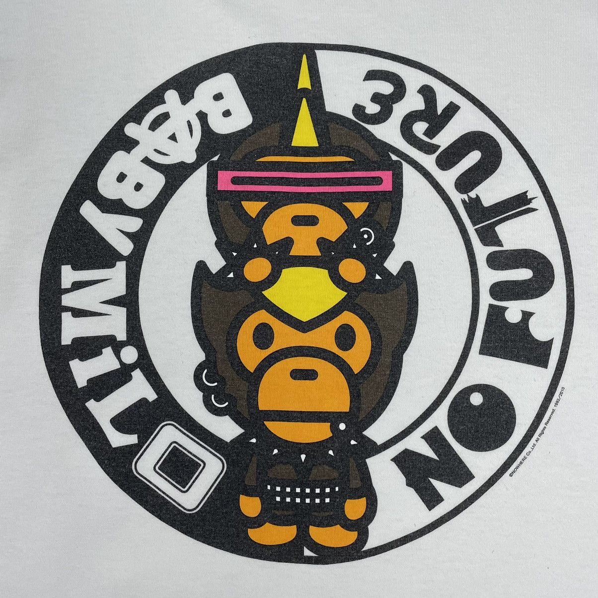 Bape Vintage Bape Baby Milo x No Future T-shirt Size US L / EU 52-54 / 3 - 6 Thumbnail