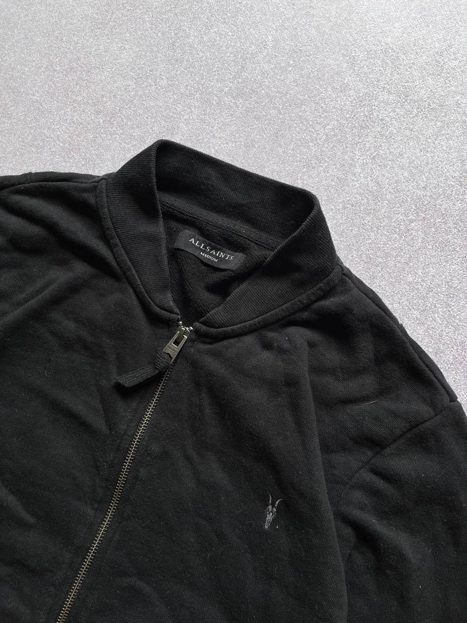 Vintage Allsaints Cotton Zip Olympic Jacket Y2K M